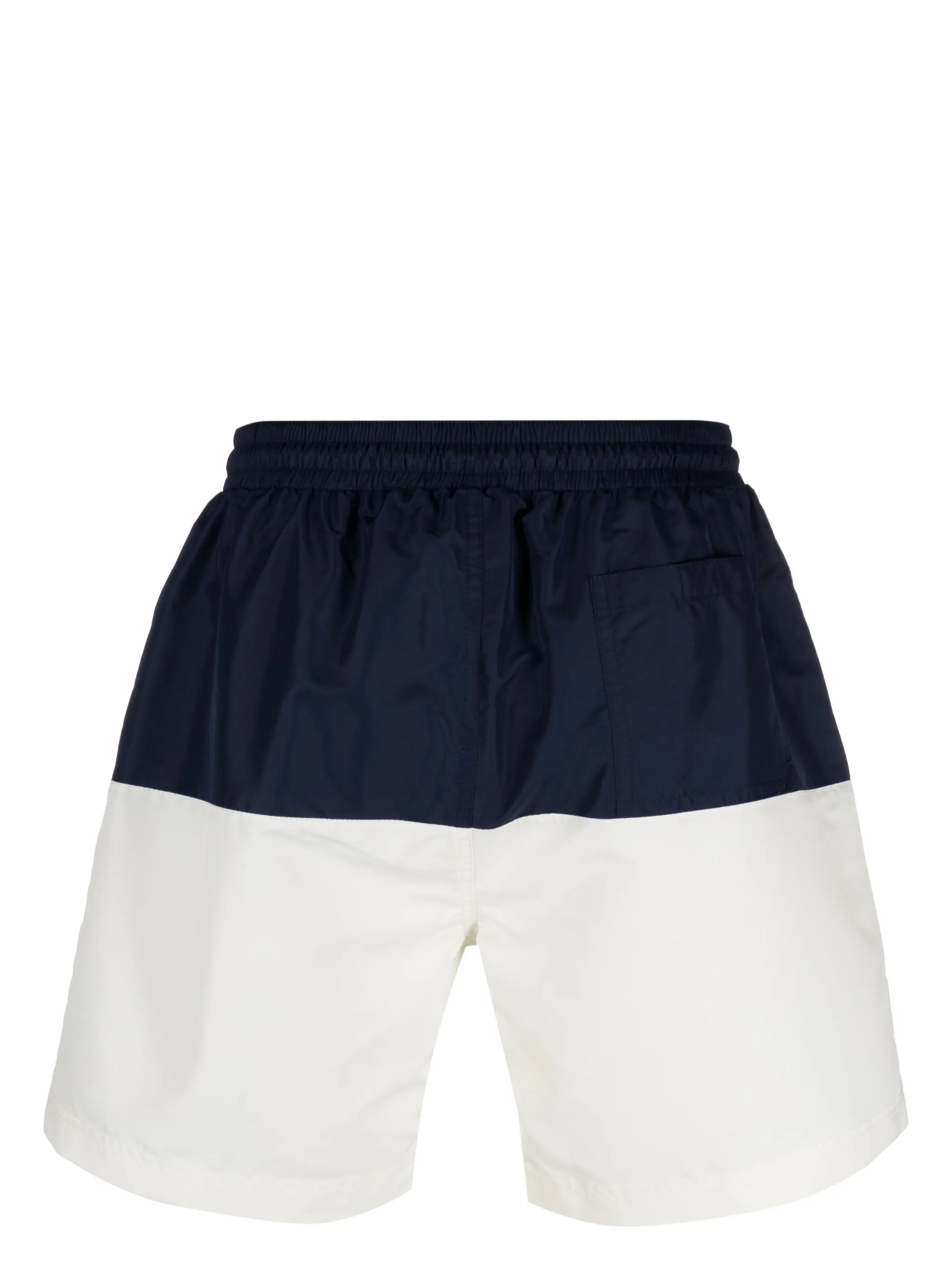 colour-block swim shorts