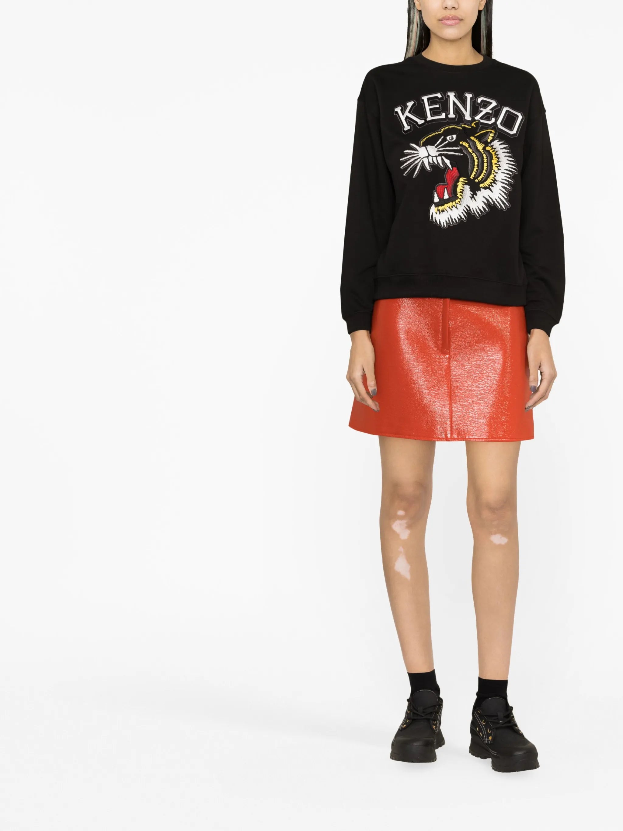 Varsity Jungle embroidered sweatshirt