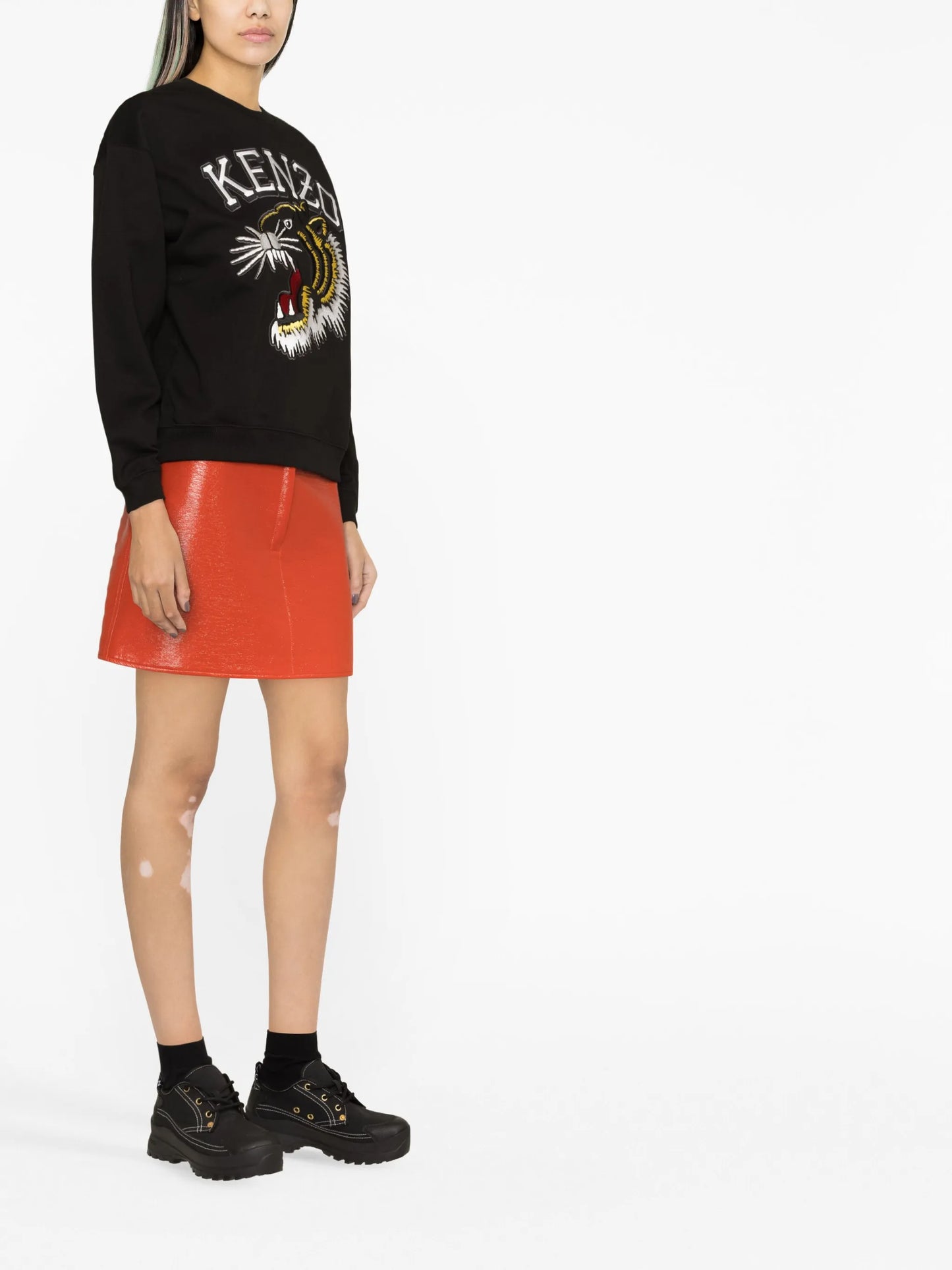 Varsity Jungle embroidered sweatshirt