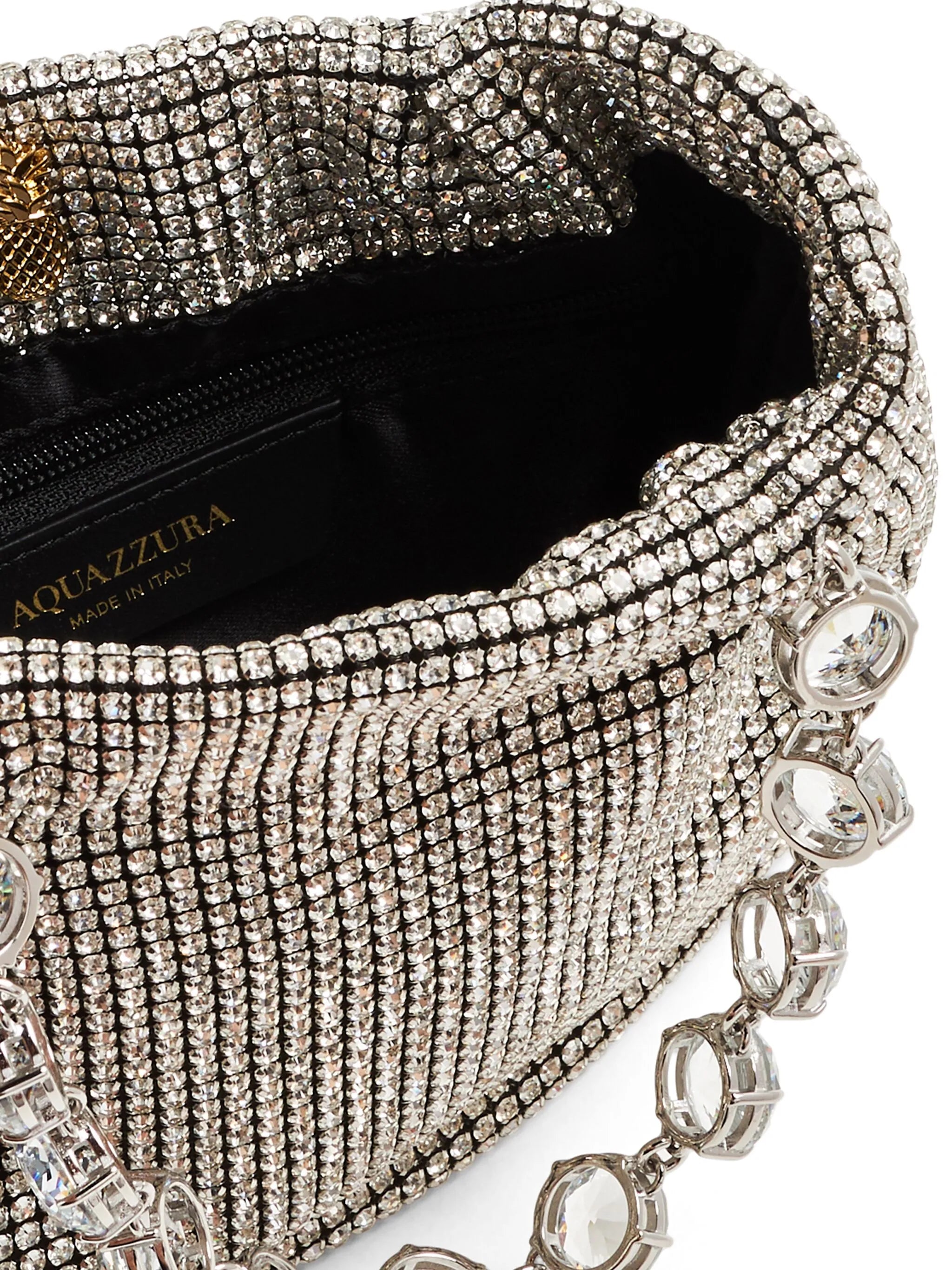mini Galactic crystal-embellished tote bag