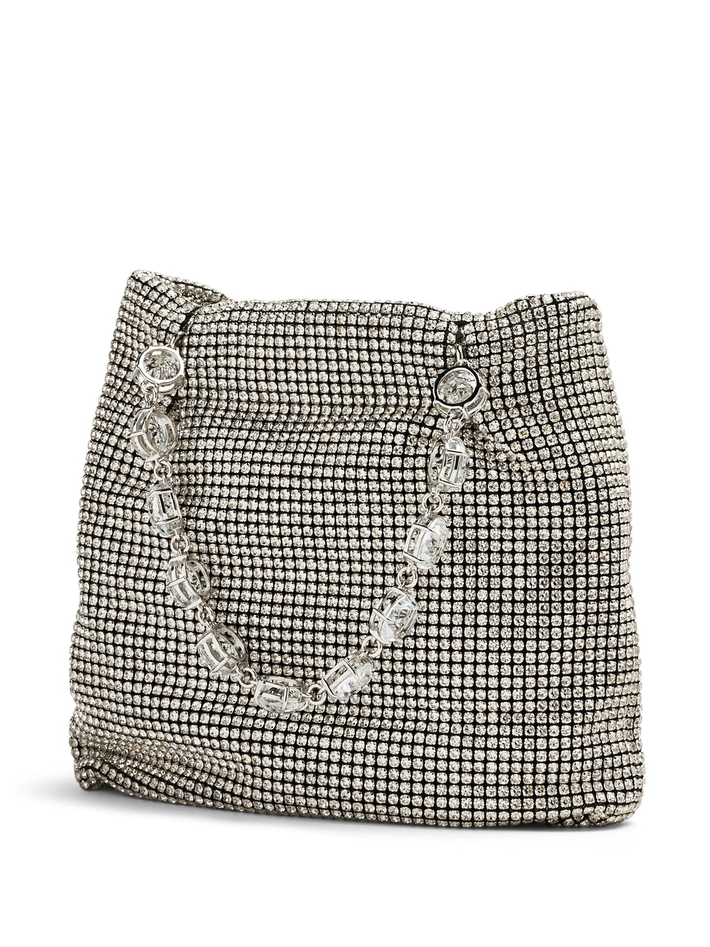 mini Galactic crystal-embellished tote bag