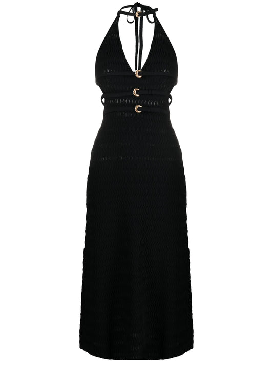 Evaleigh cut-out midi dress