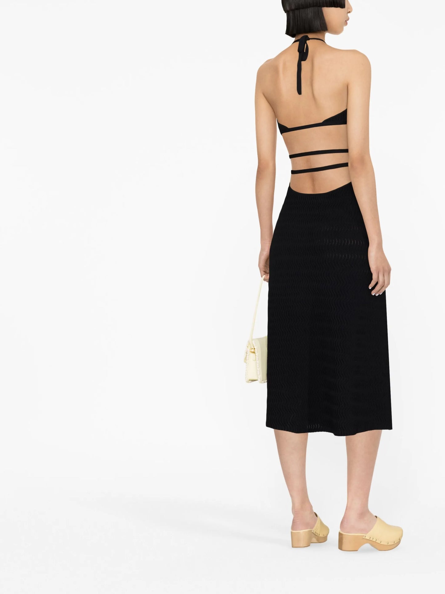 Evaleigh cut-out midi dress