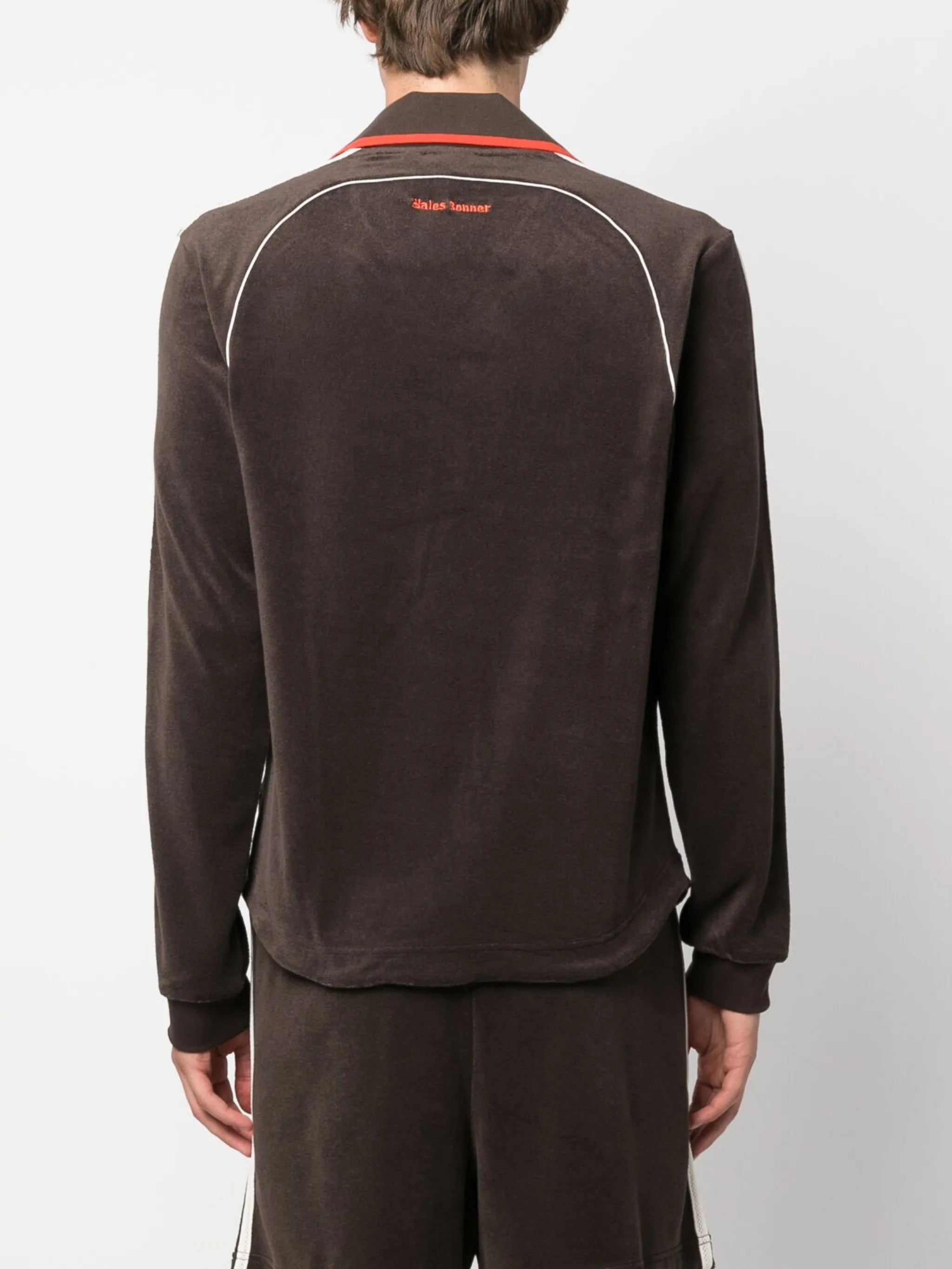 x Wales Bonner logo-embroidered sweatshirt