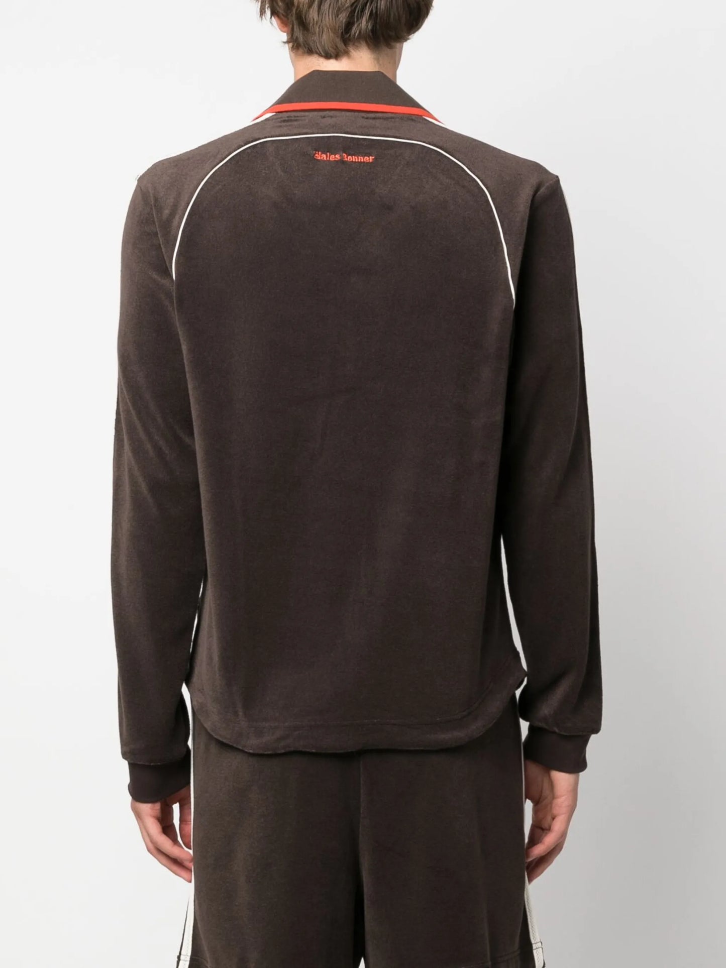 x Wales Bonner logo-embroidered sweatshirt