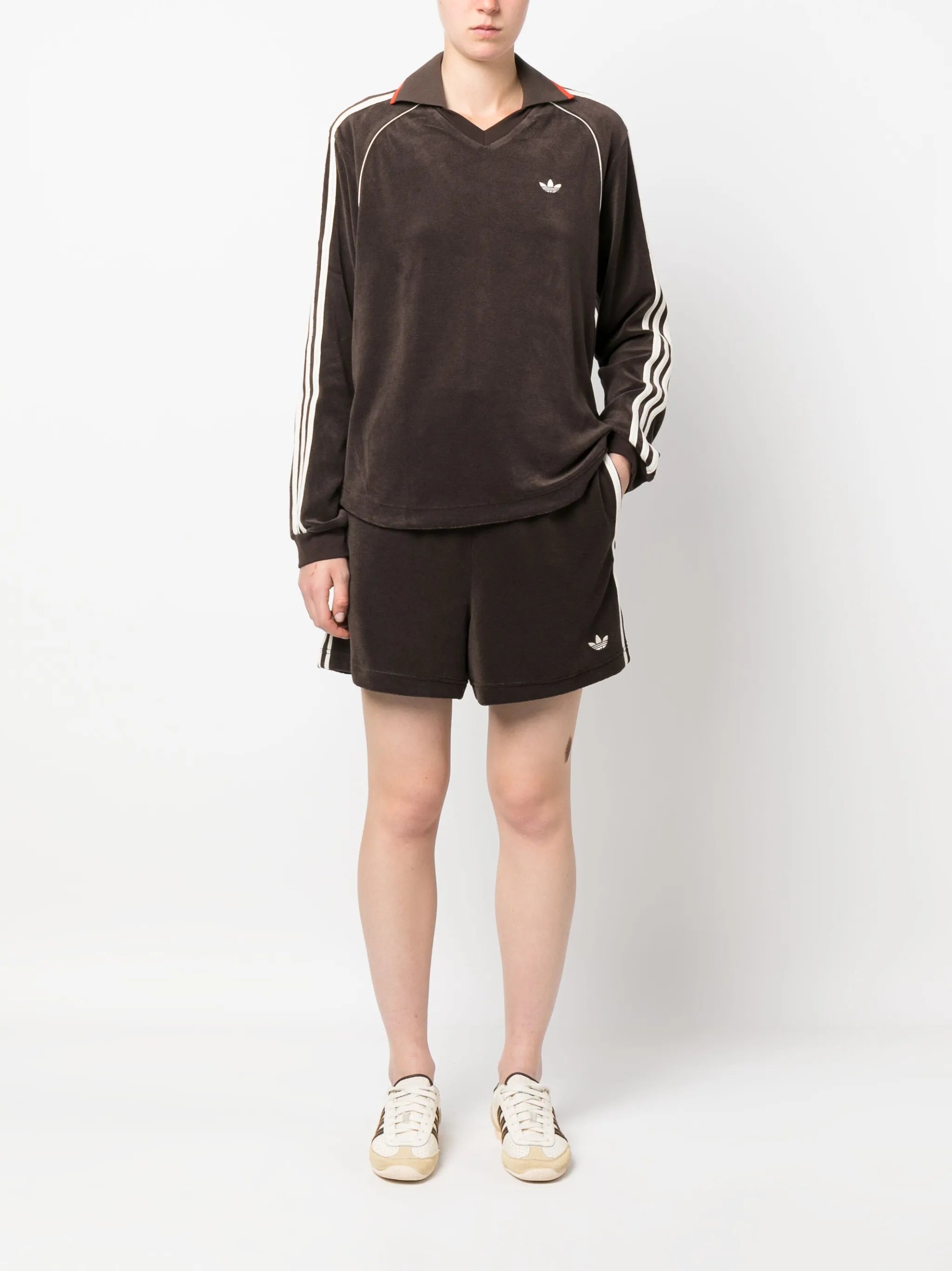 x Wales Bonner logo-embroidered sweatshirt