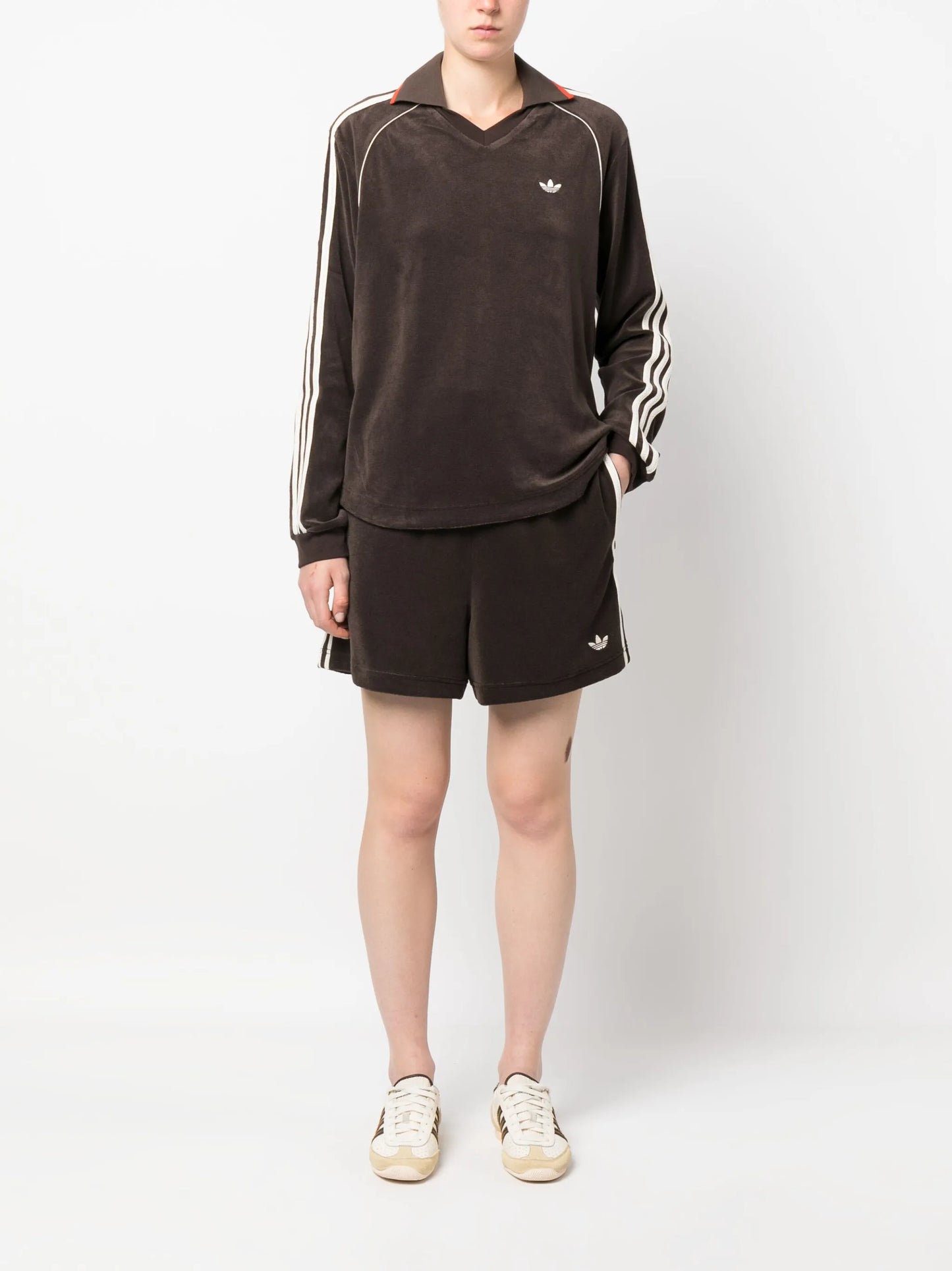 x Wales Bonner logo-embroidered sweatshirt