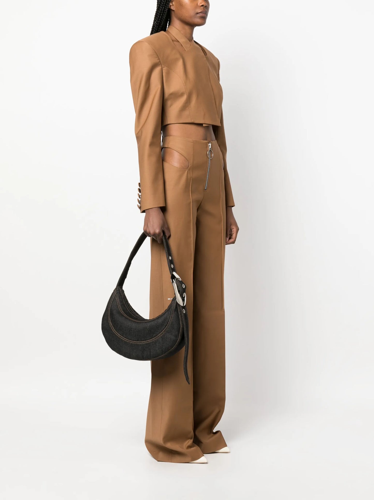 denim shoulder bag