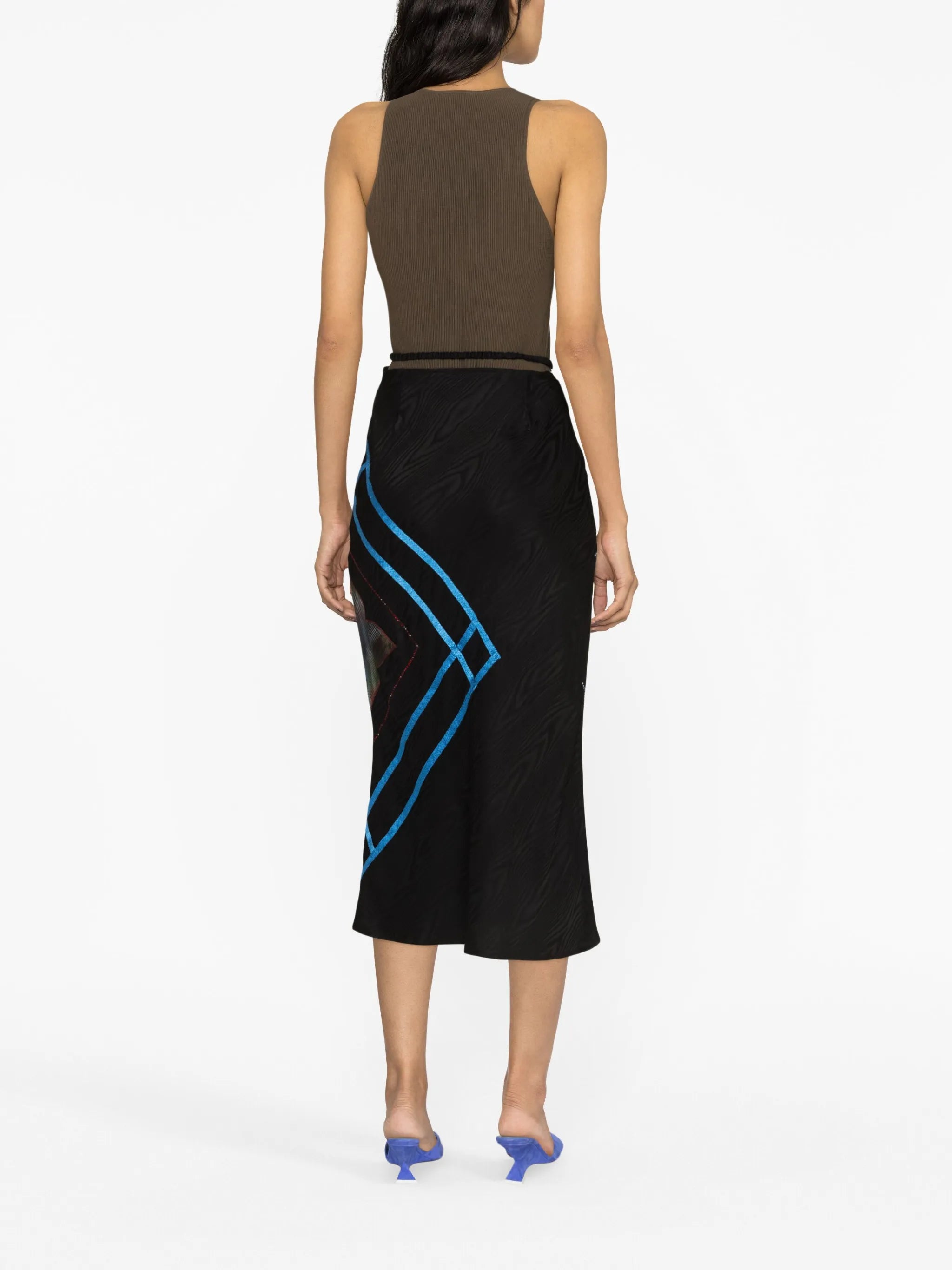Clover midi skirt