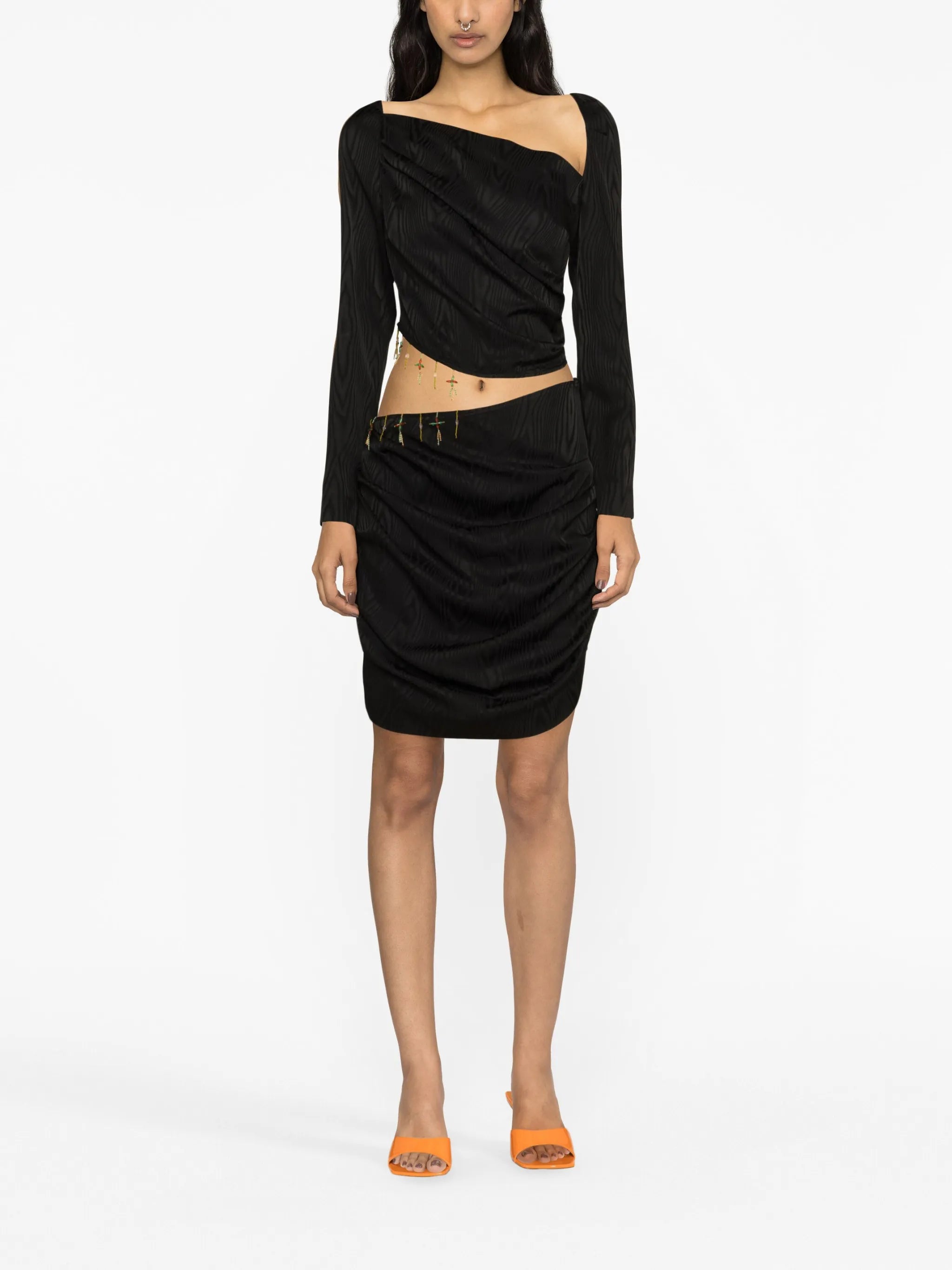 Femi draped minidress