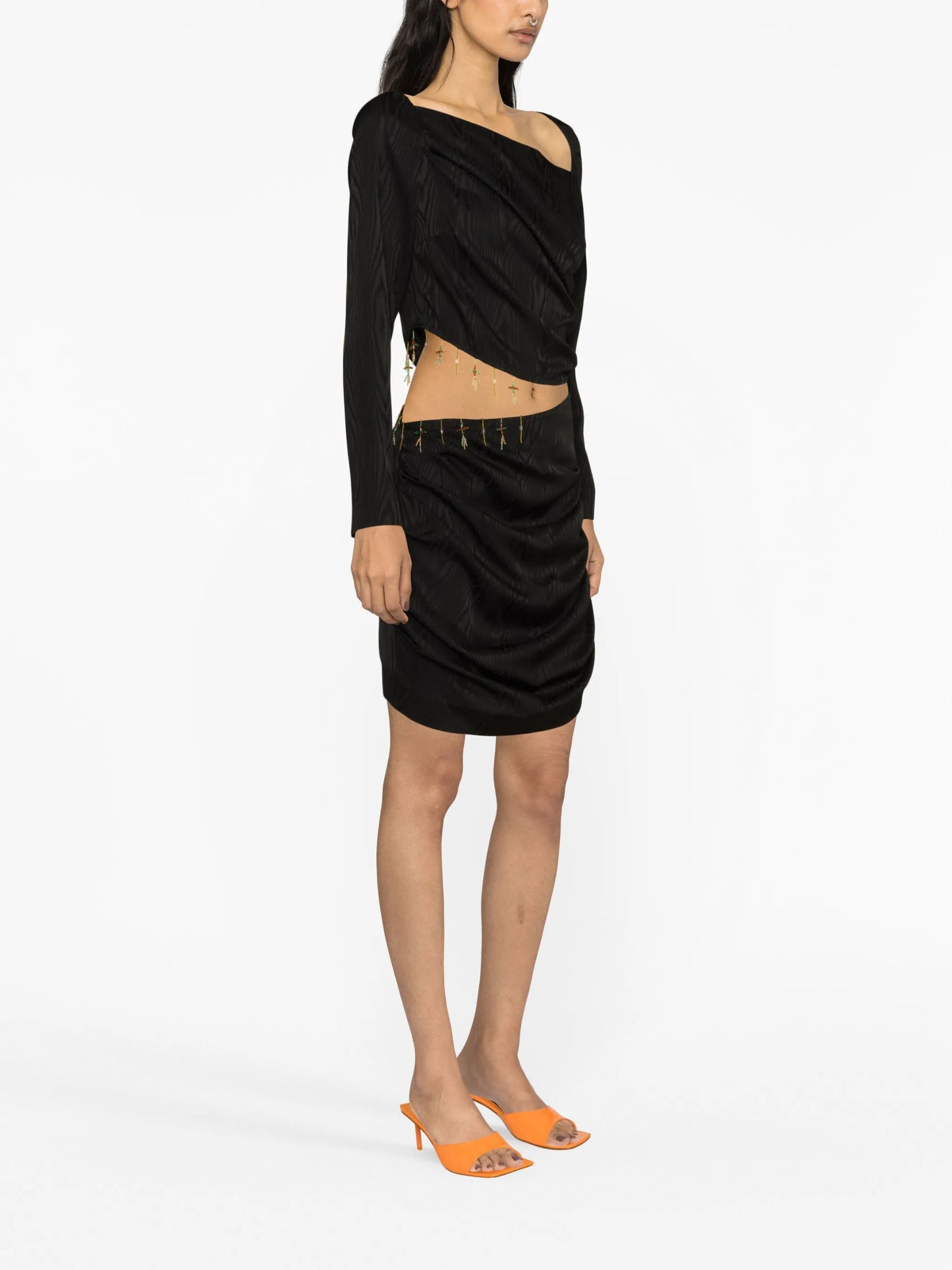Femi draped minidress