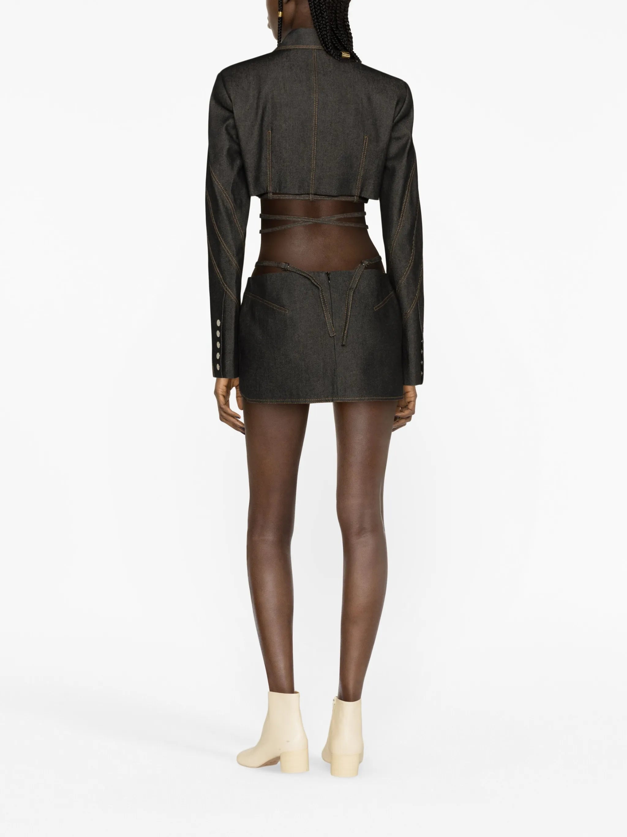 waist-wrap blazer