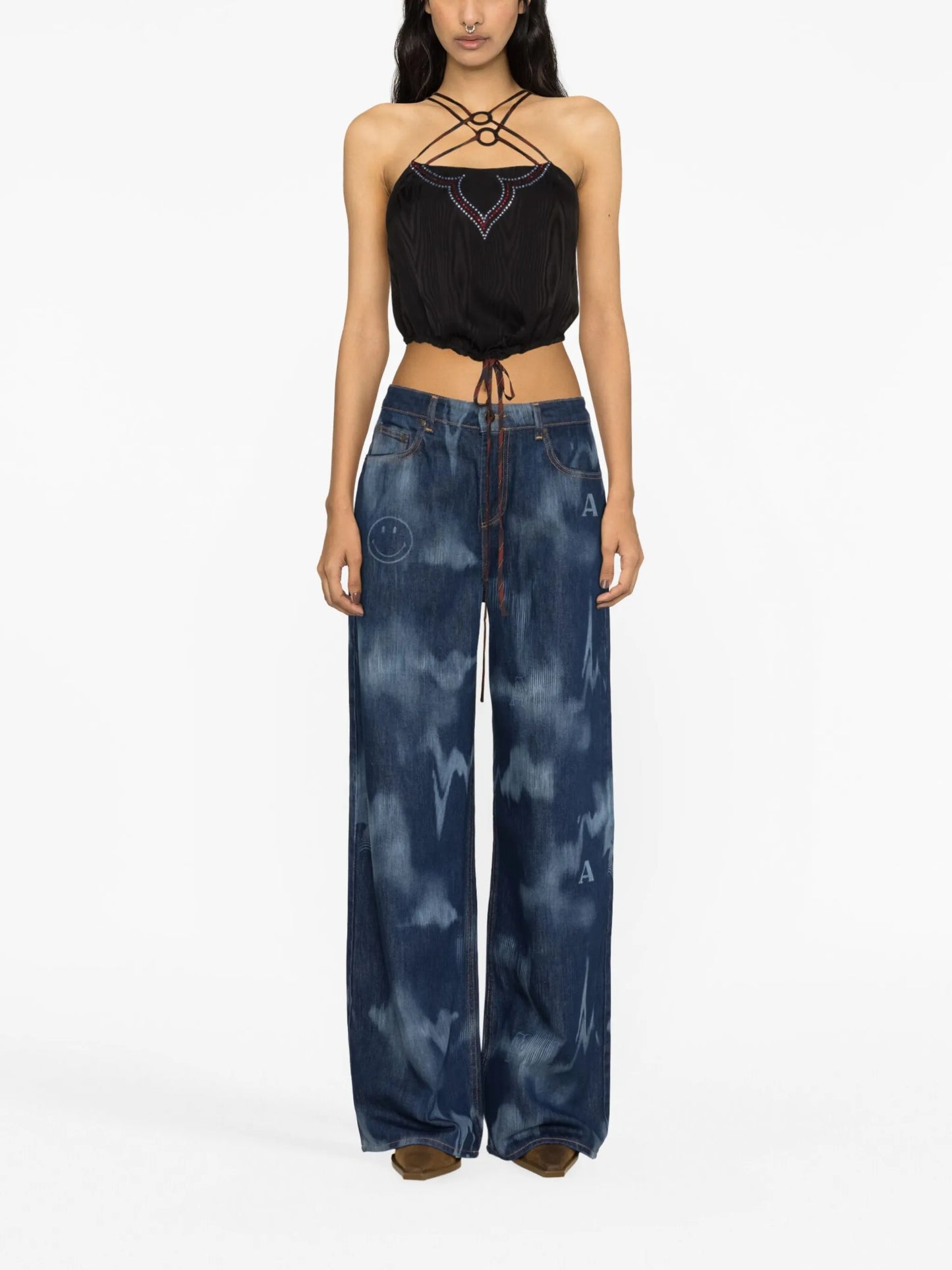 embellished clover top