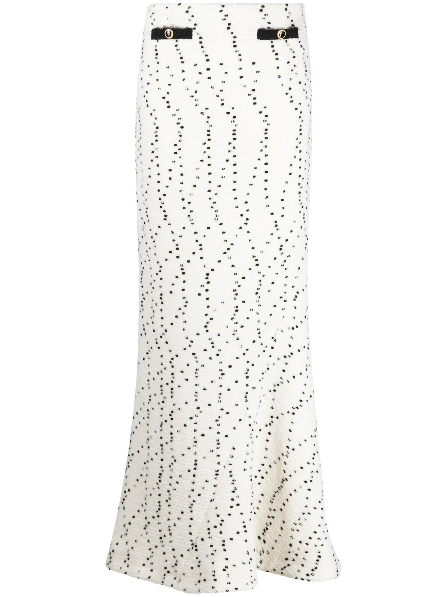 bouclé maxi skirt