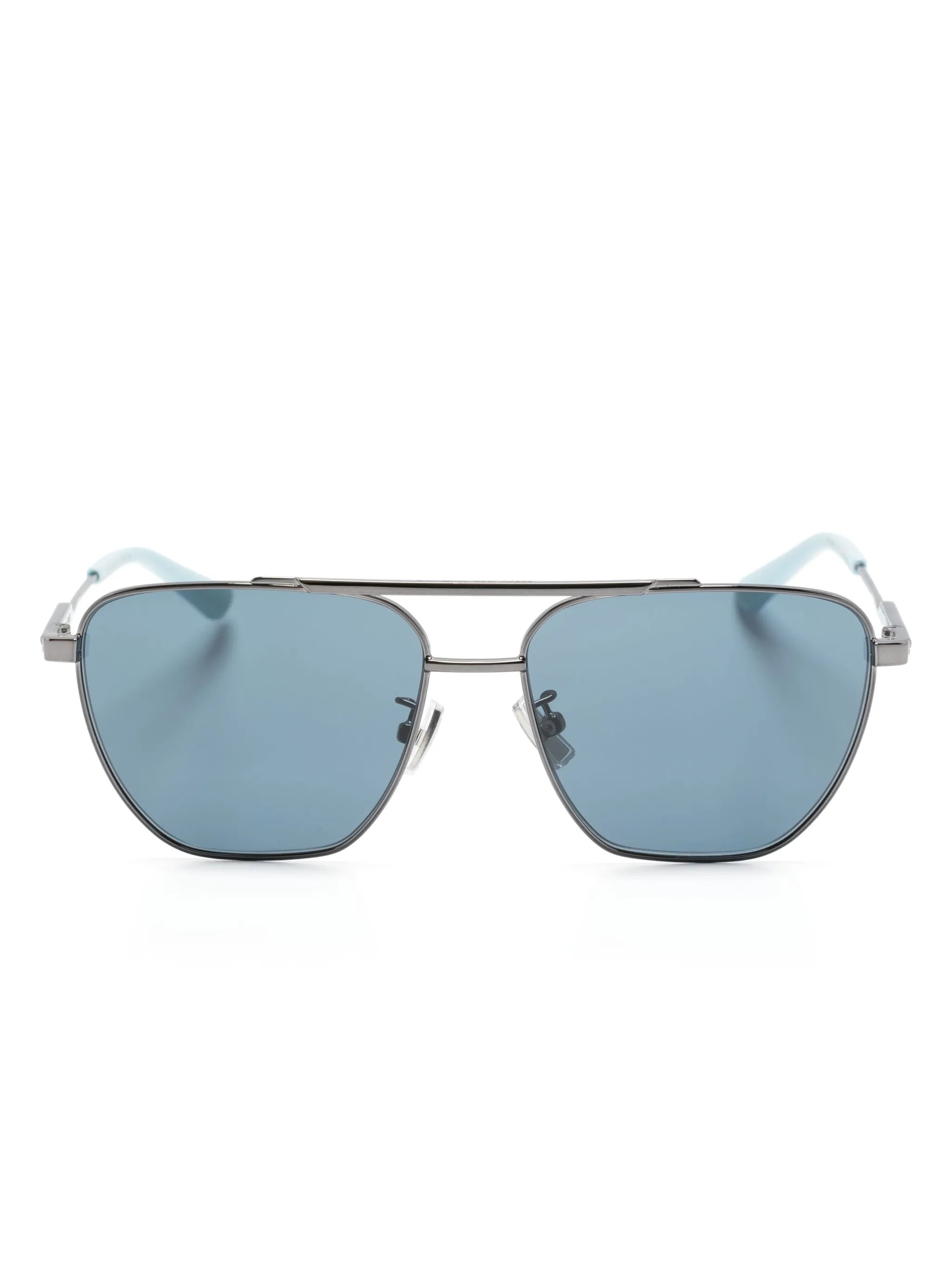 pilot-style tinted sunglasses