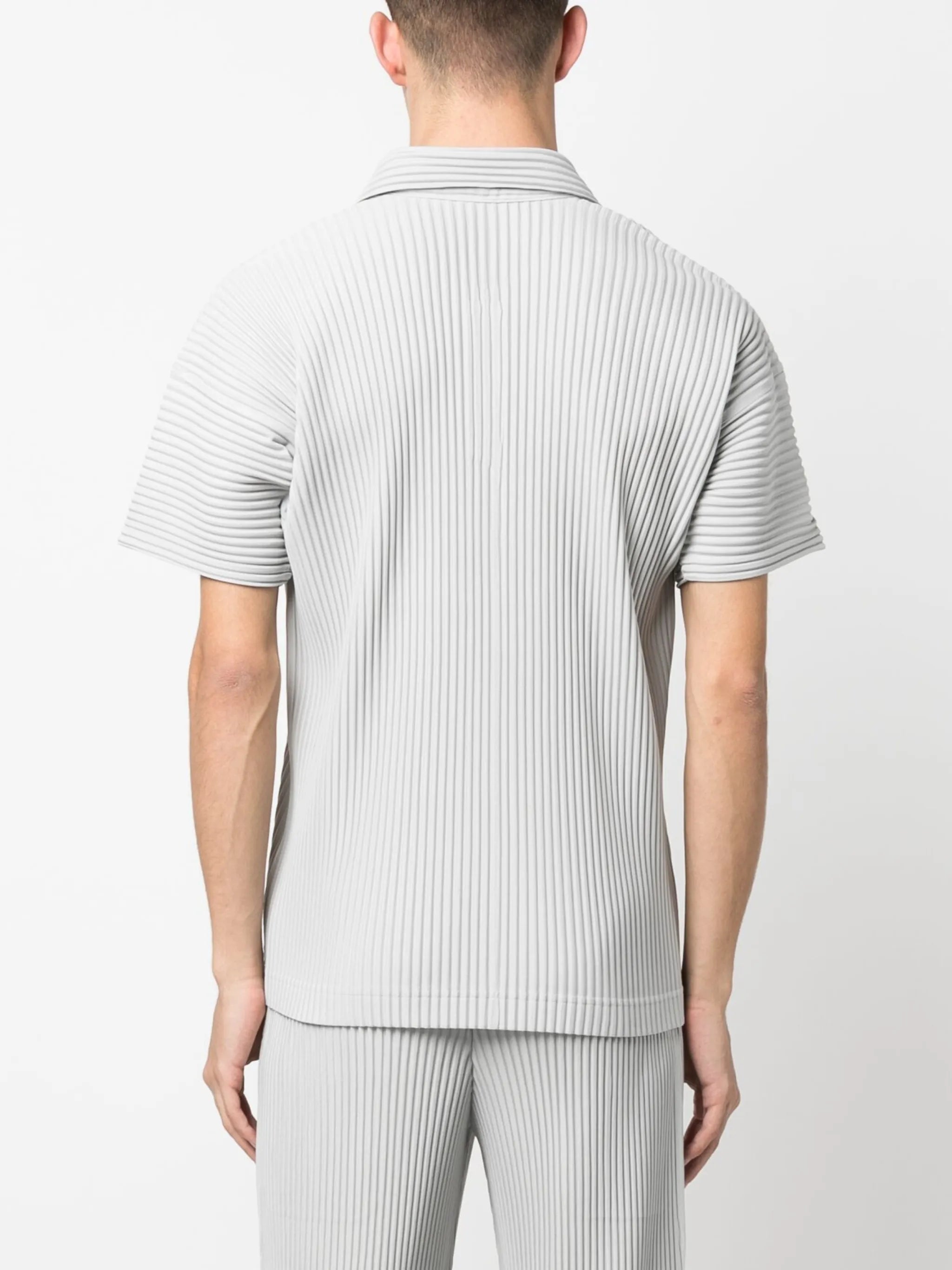 short-sleeve ribbed T-shirt