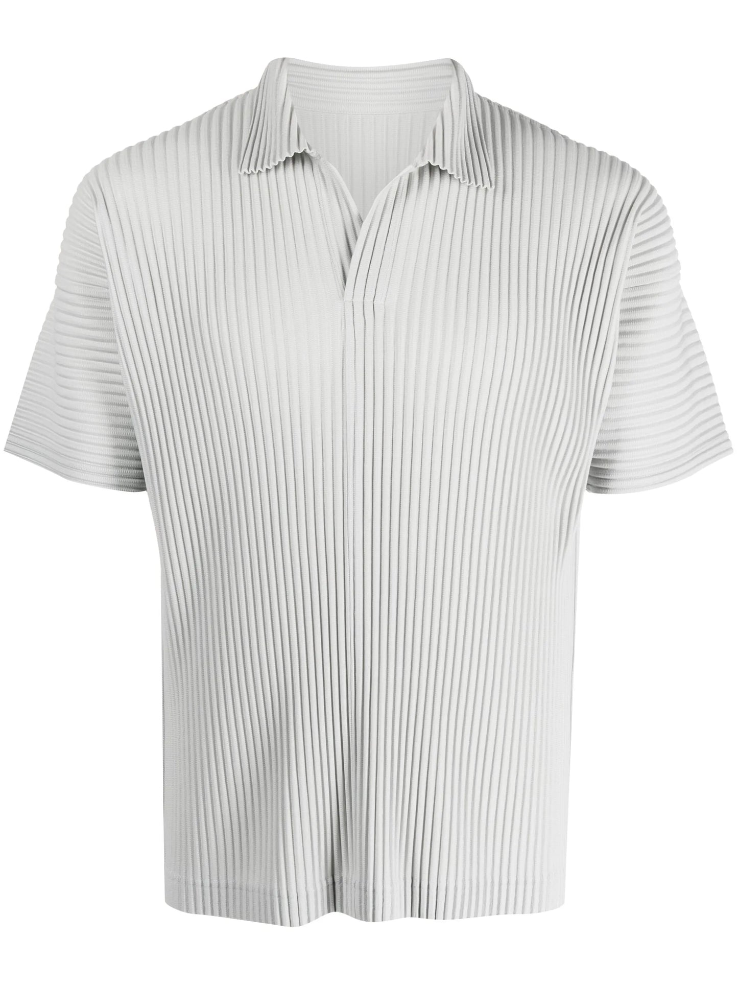 short-sleeve ribbed T-shirt