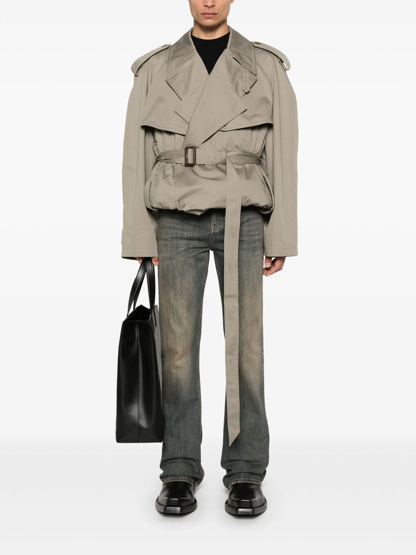cotton trench coat