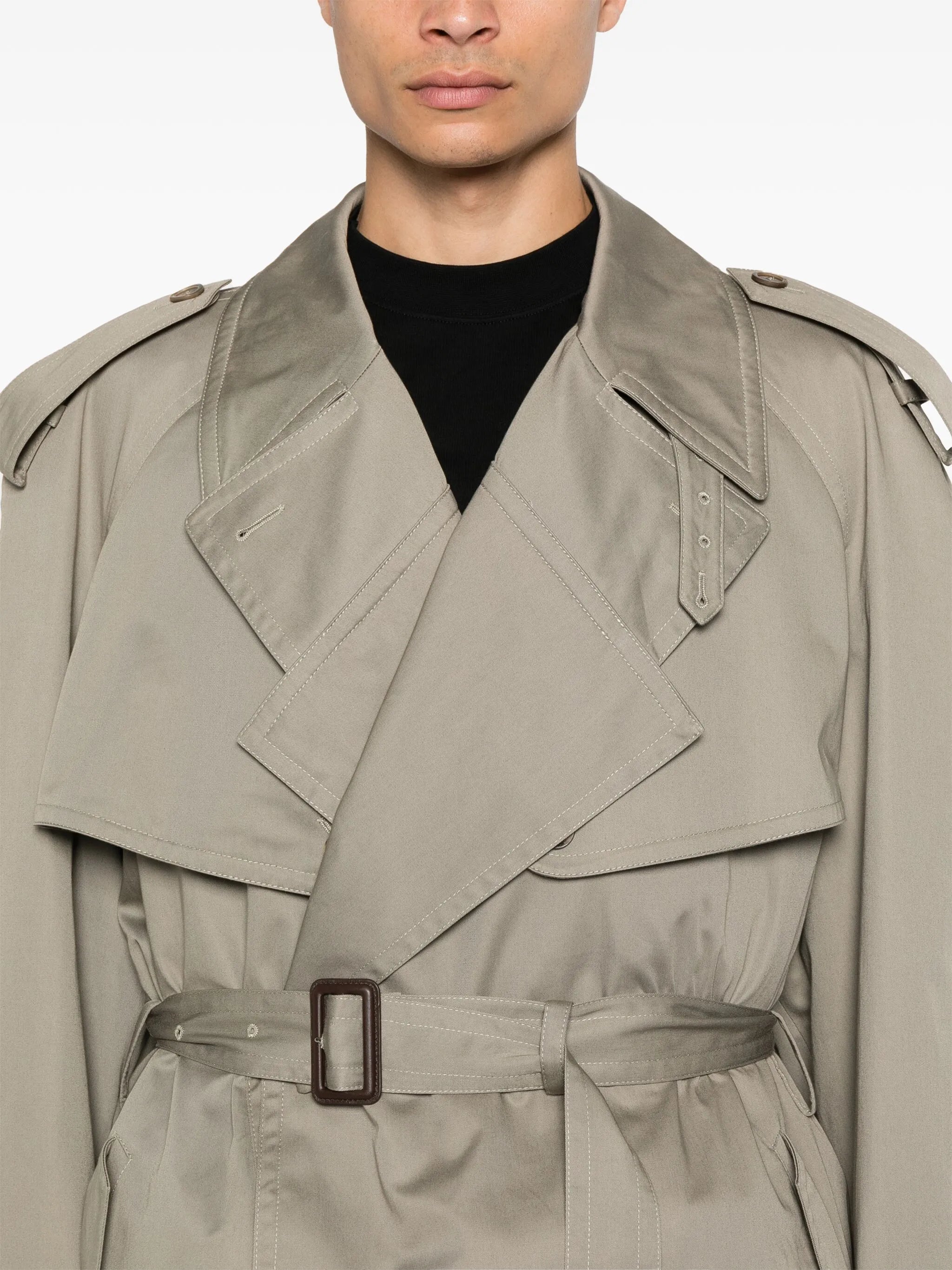 cotton trench coat