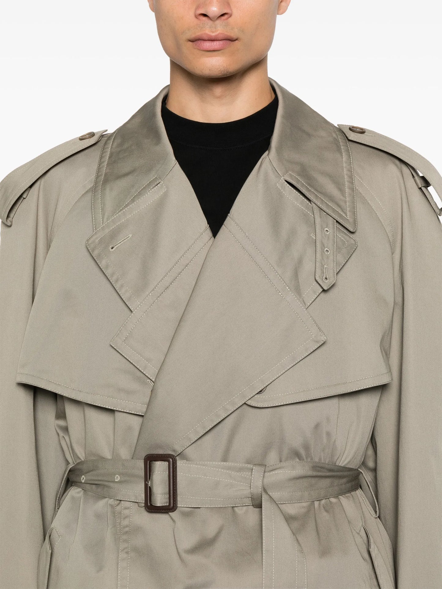 cotton trench coat