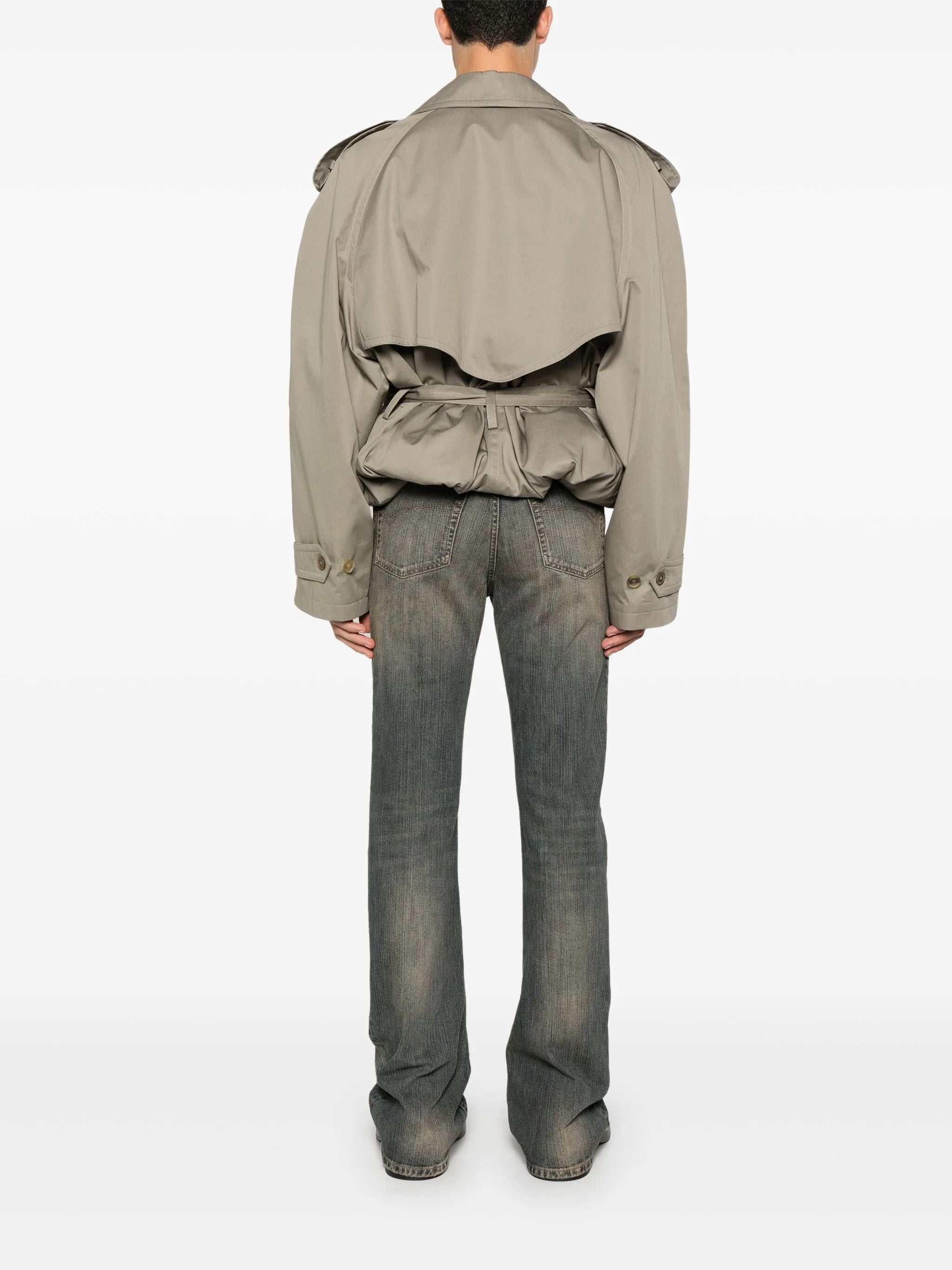 cotton trench coat