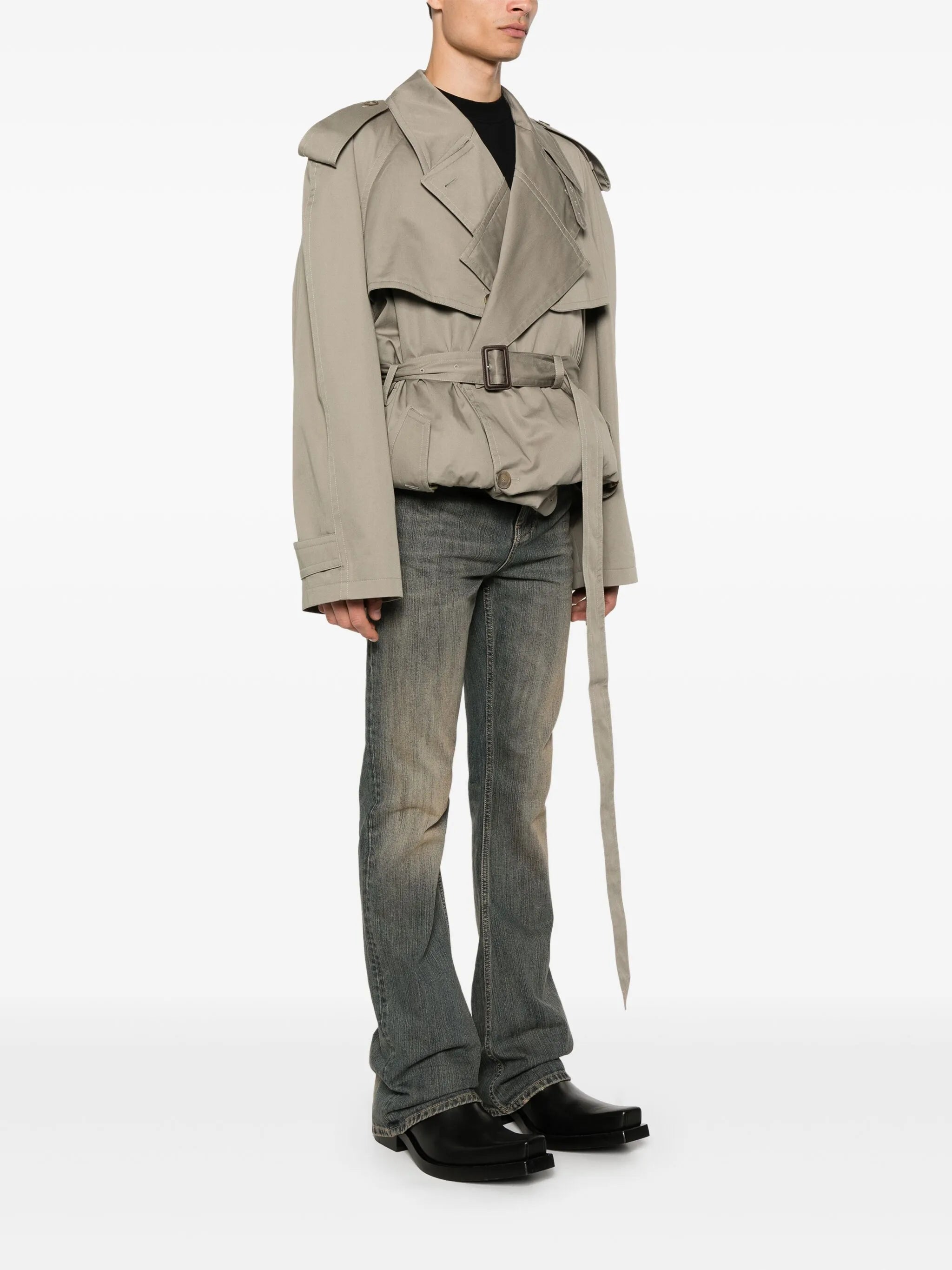 cotton trench coat