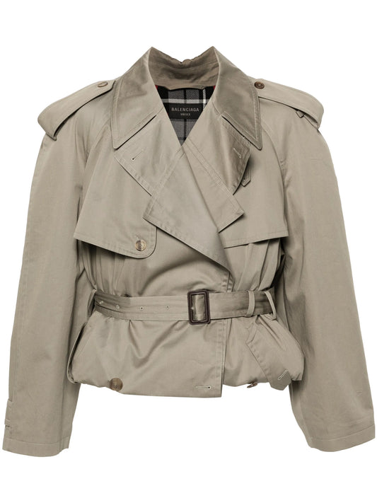 cotton trench coat