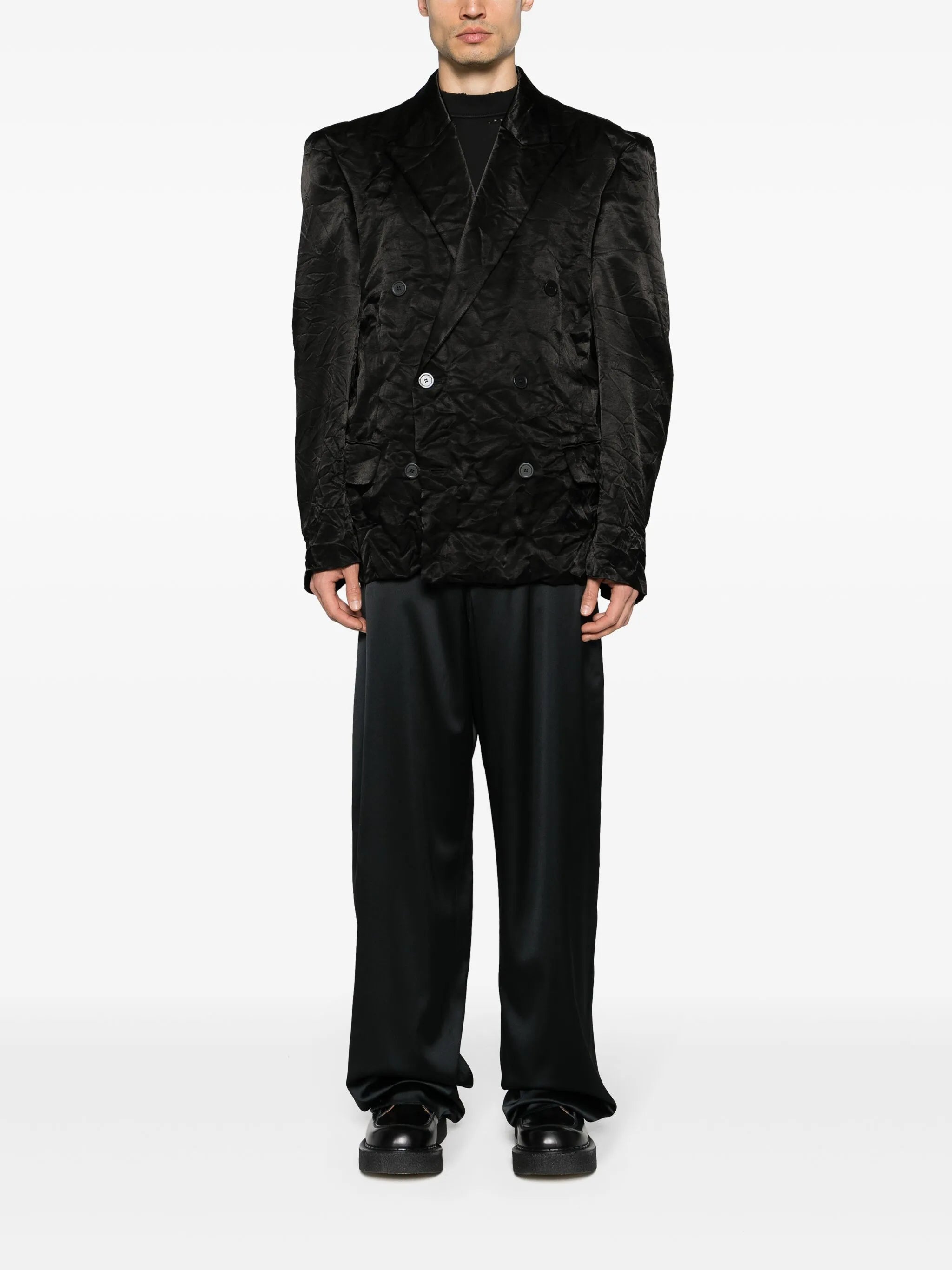 Steroid double-breasted blazer
