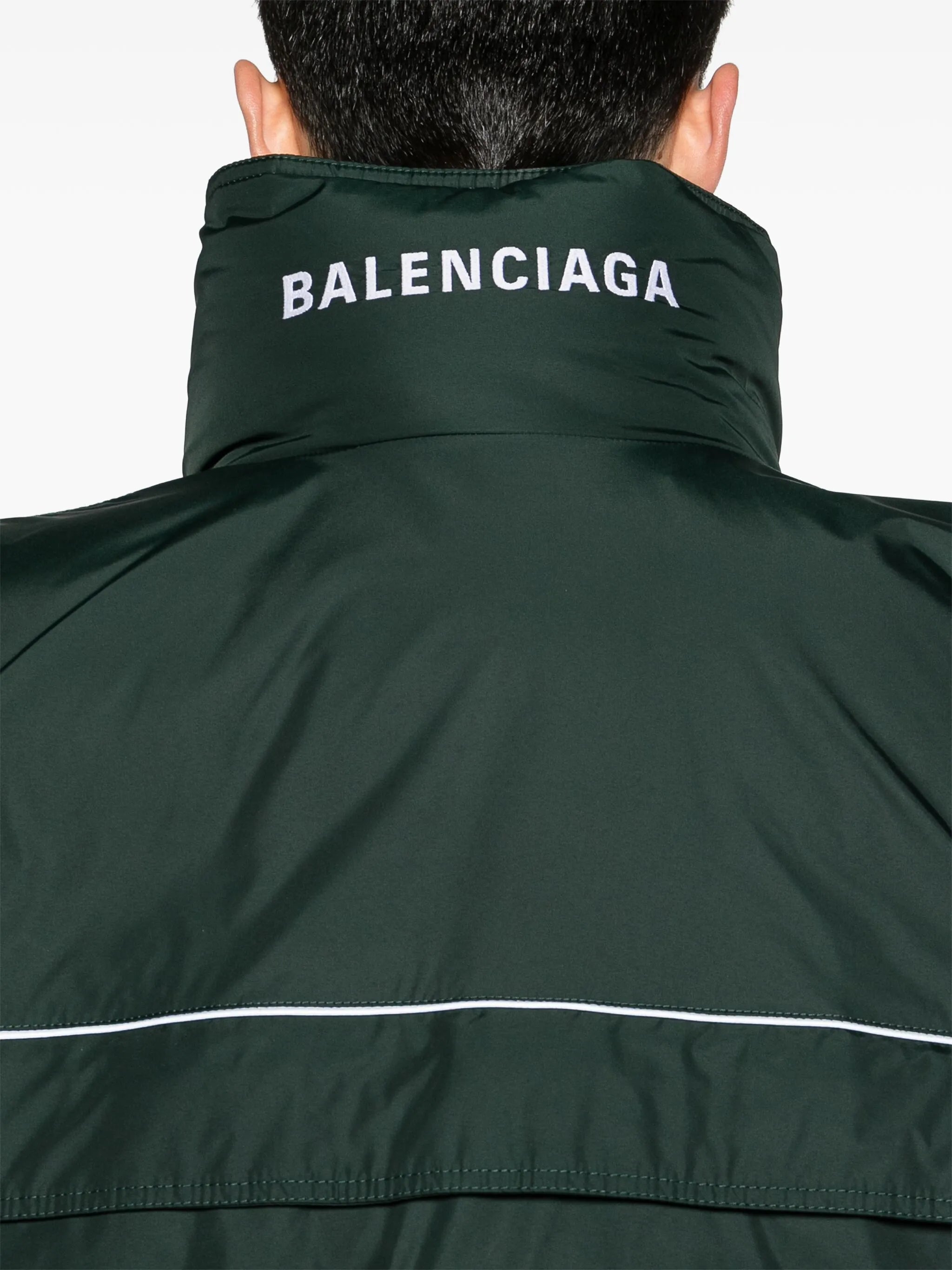 logo-print gilet