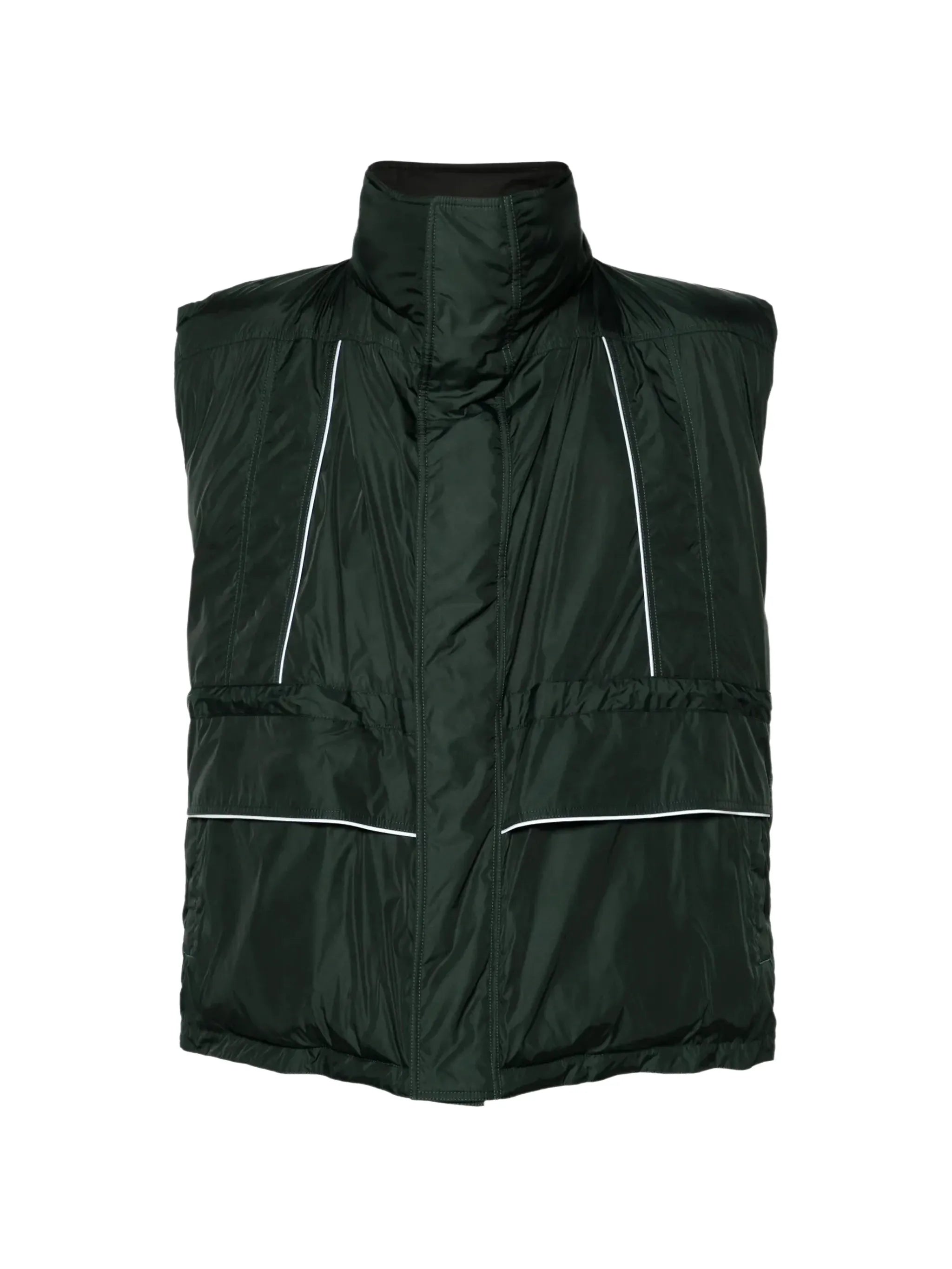 logo-print gilet