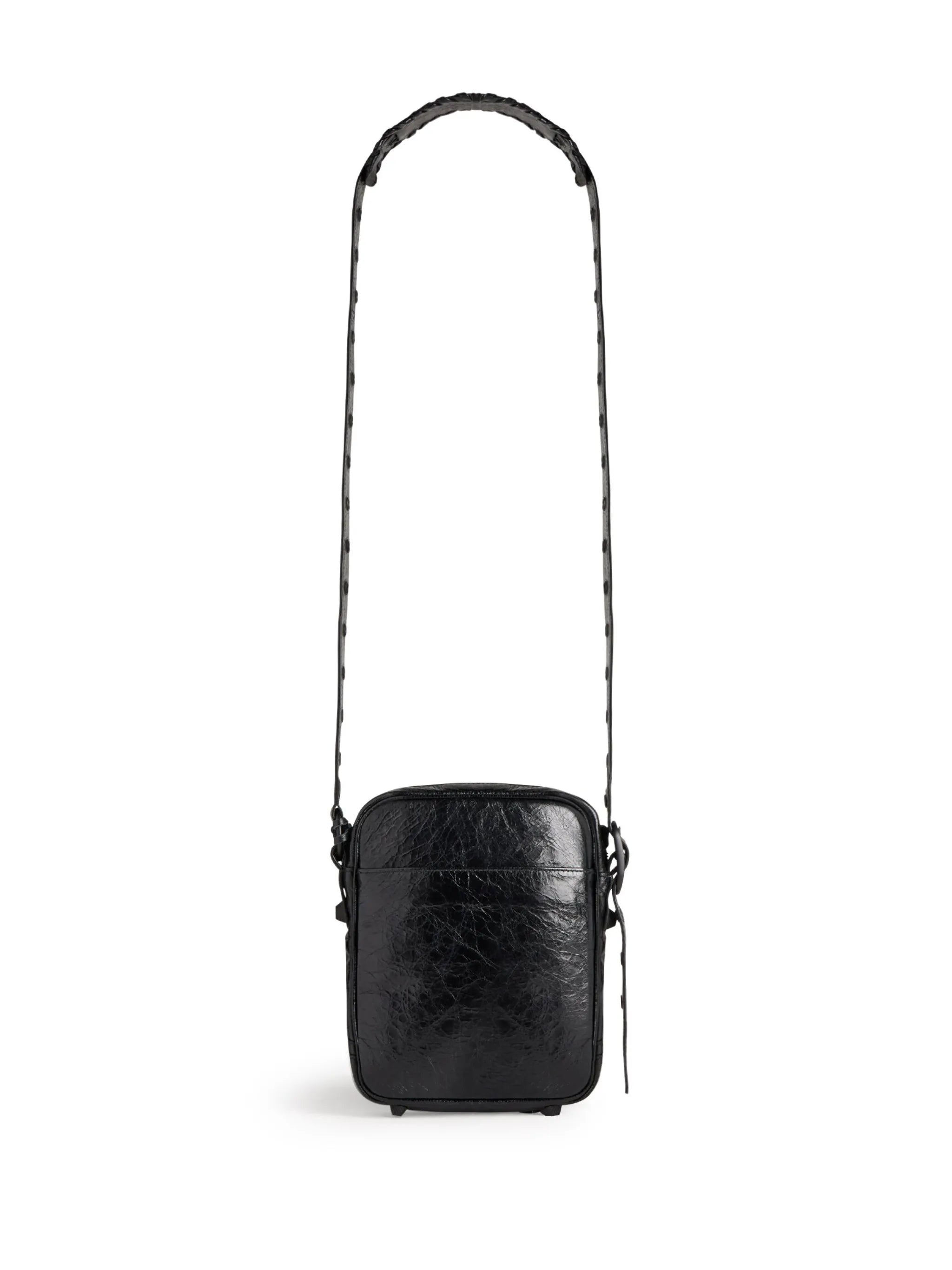 Le Cagole leather messenger bag