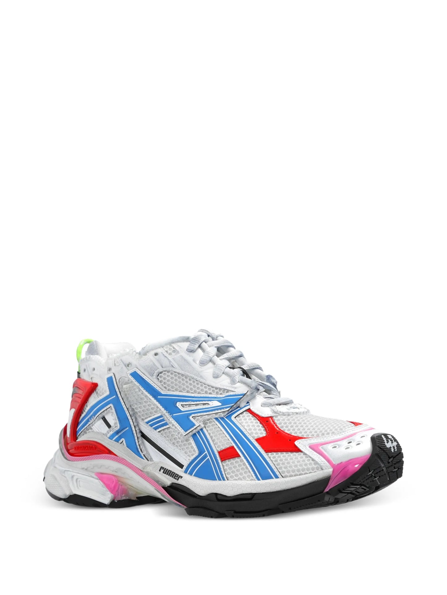Runner panelled sneakers