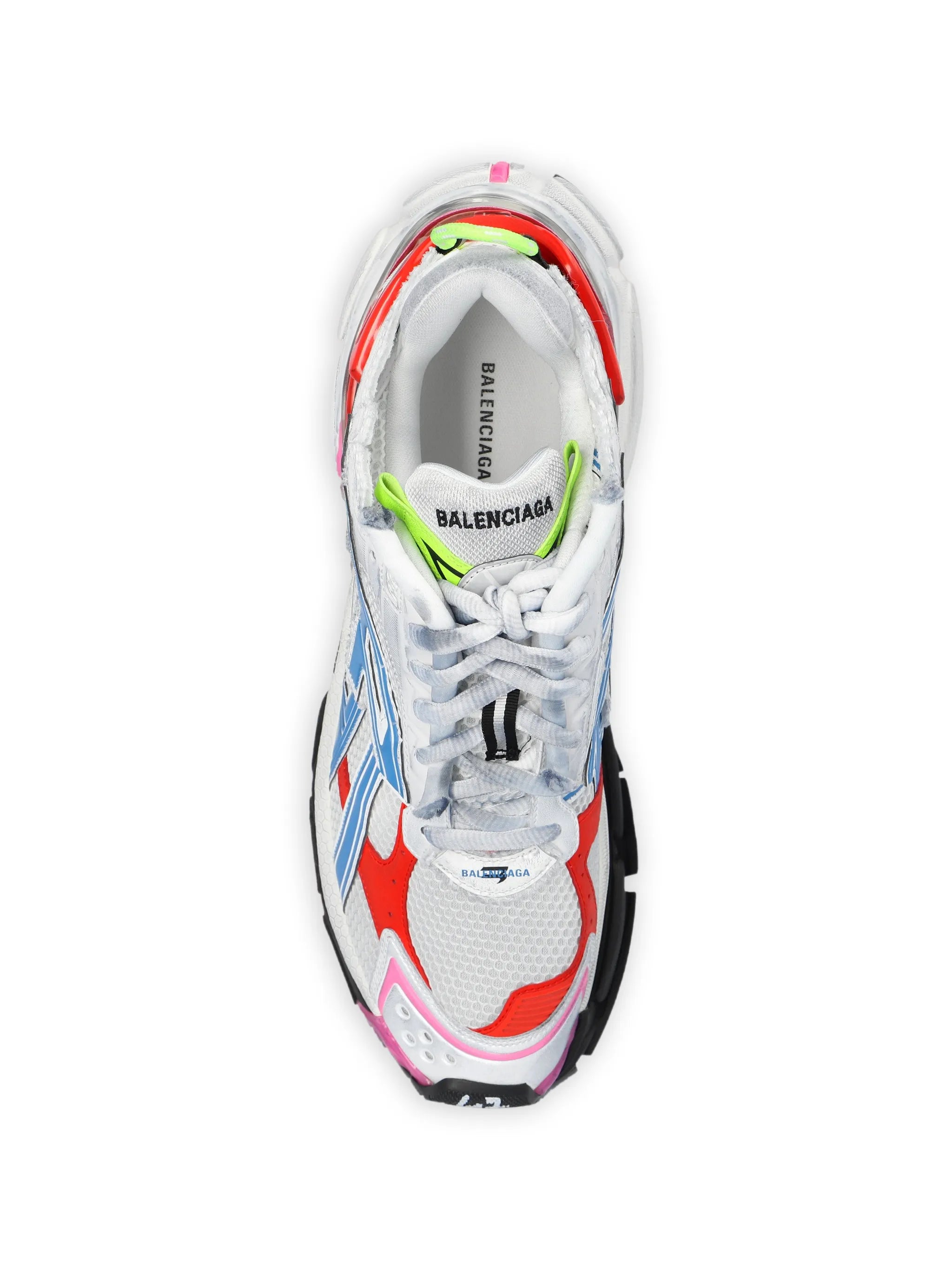 Runner panelled sneakers