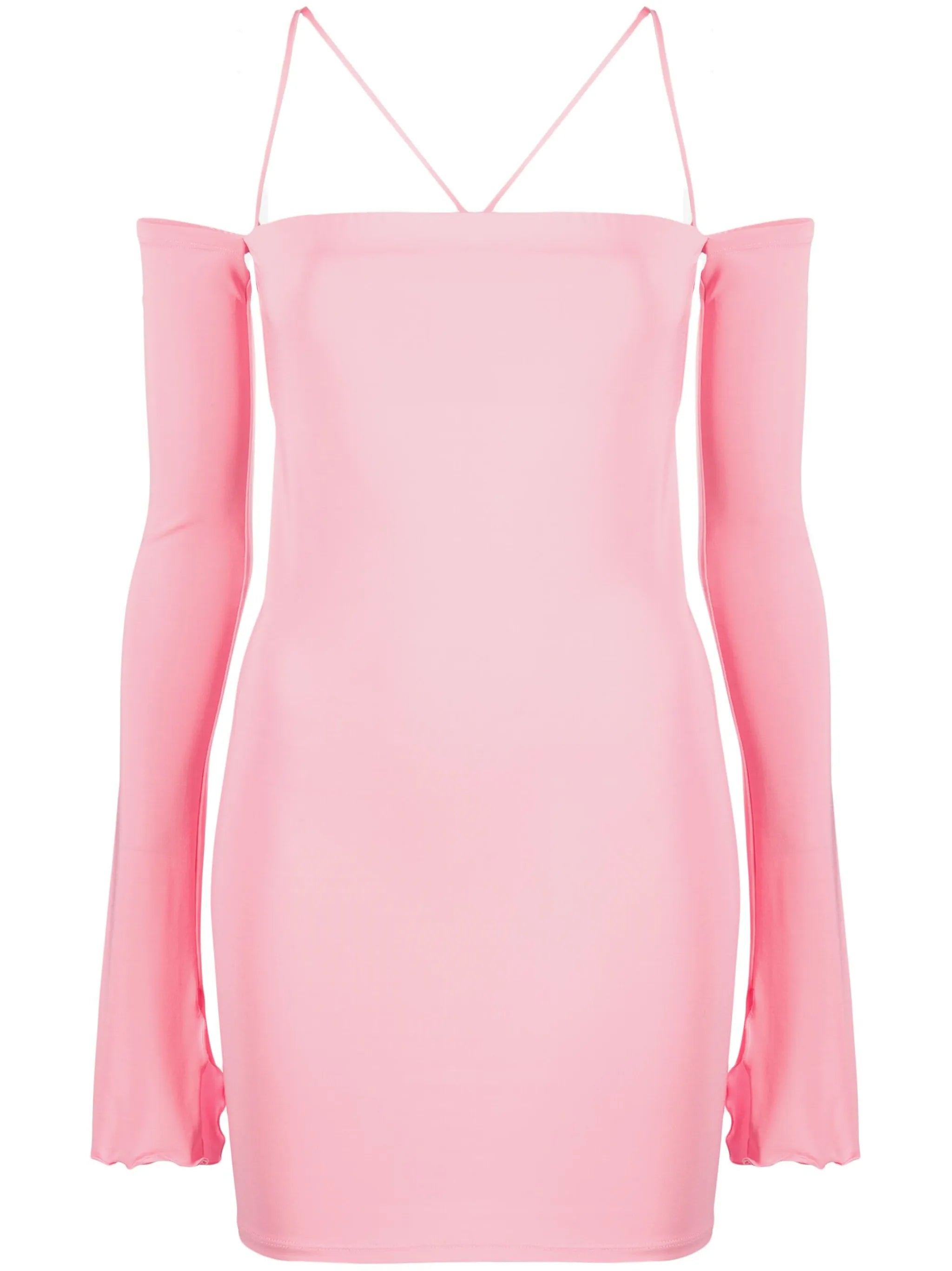 Maddy lace-up minidress