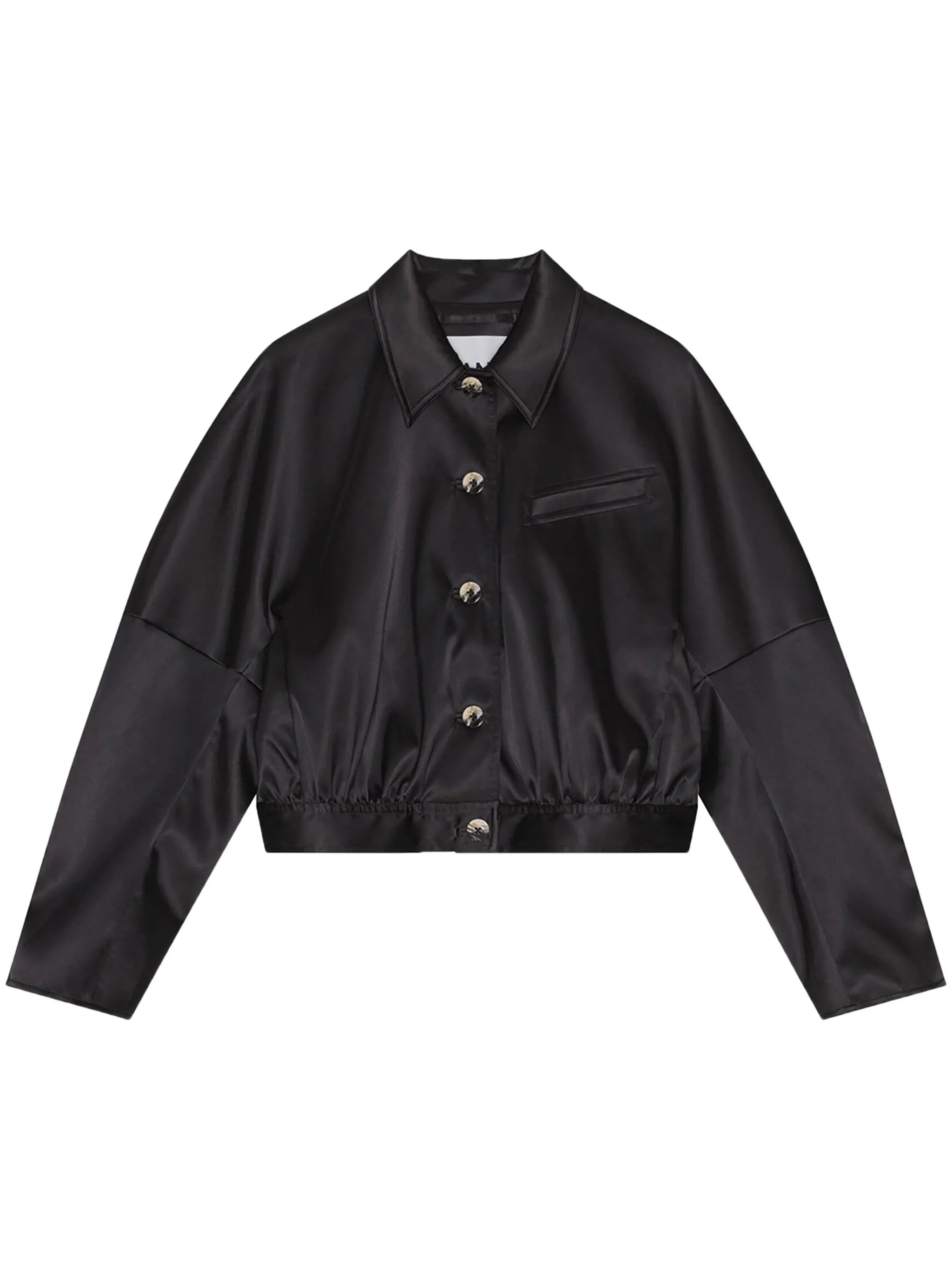 long-sleeve bomber jacket