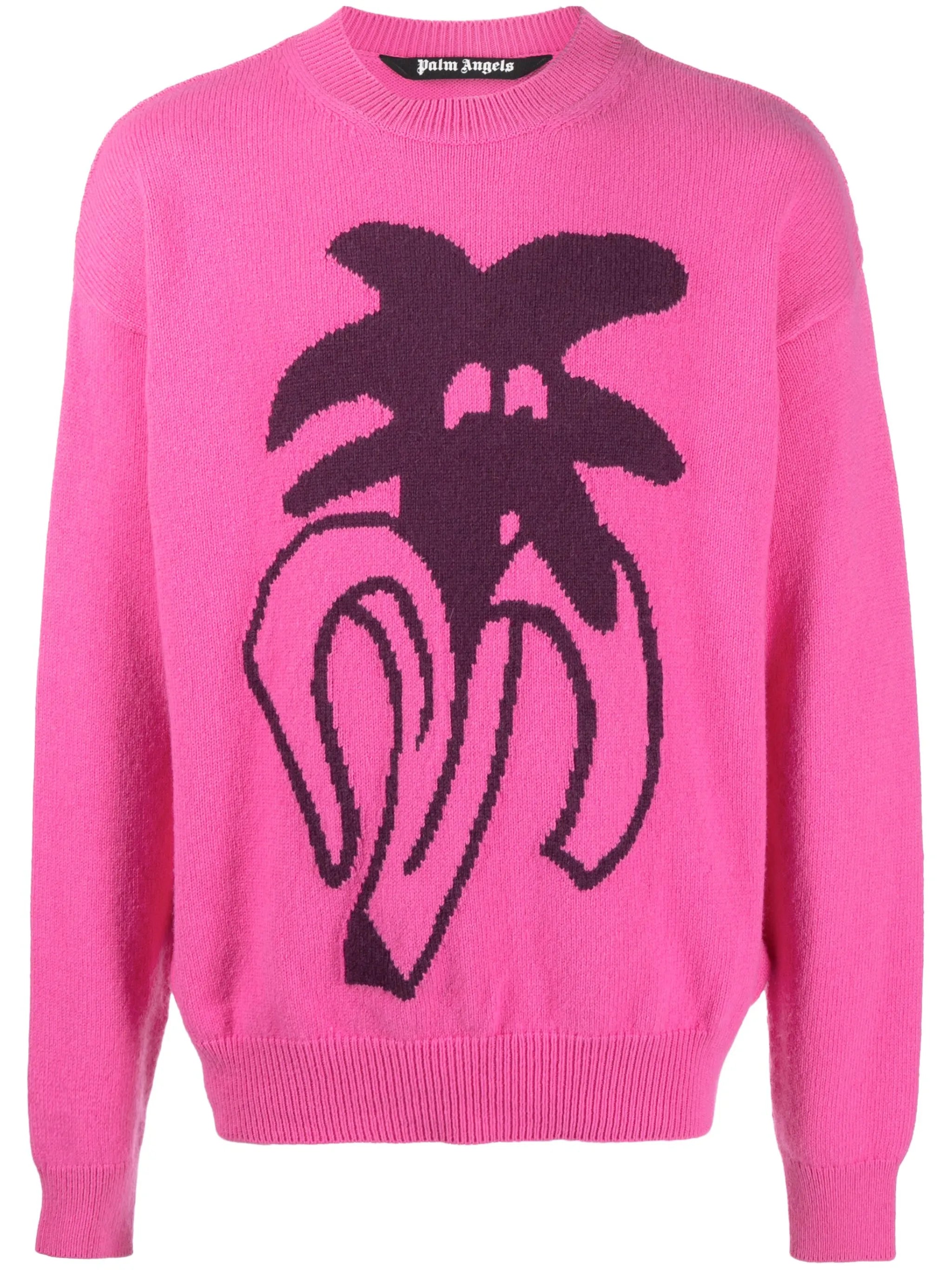 Jimmy intarsia-knit jumper