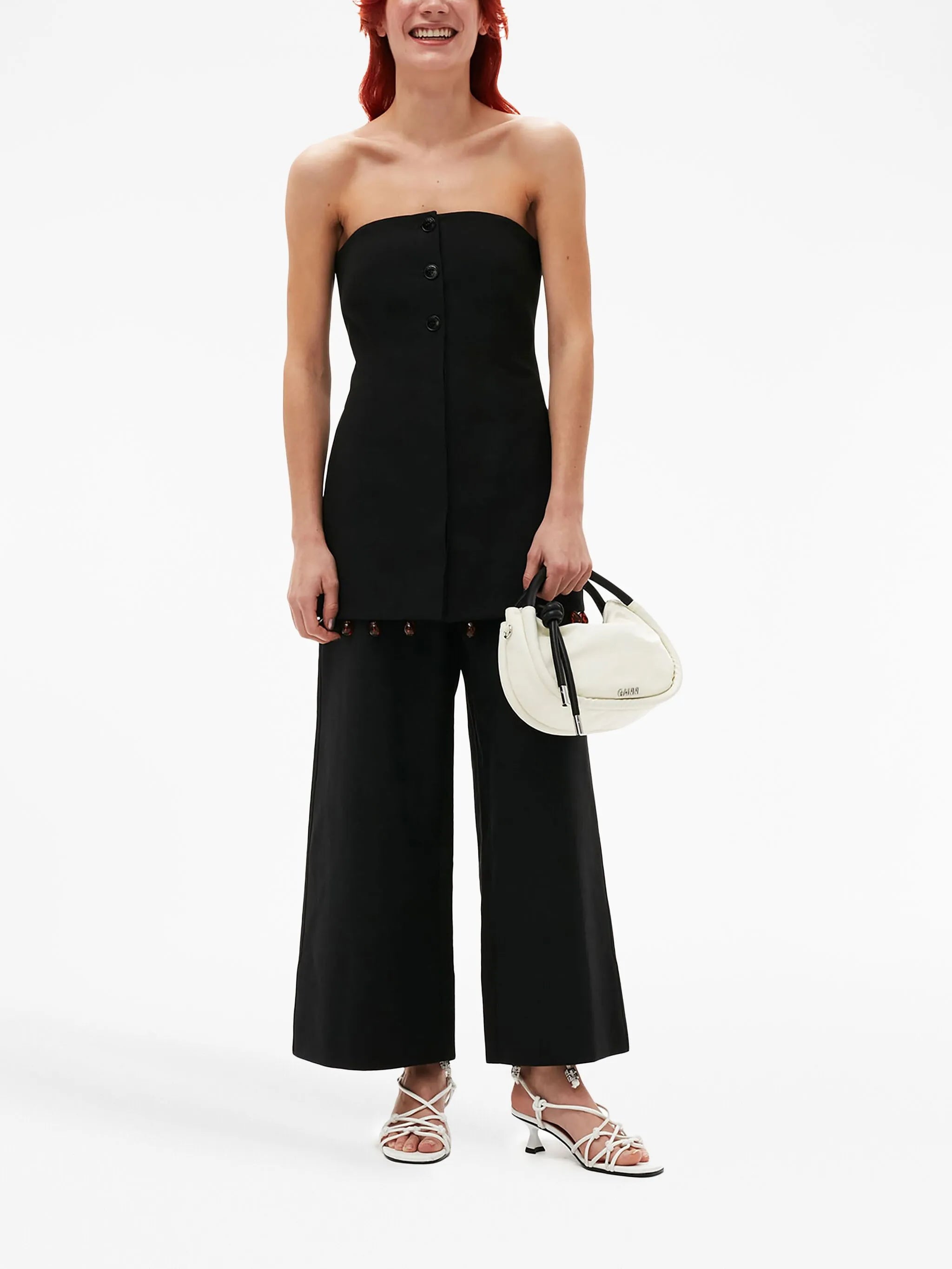 straight-leg trousers