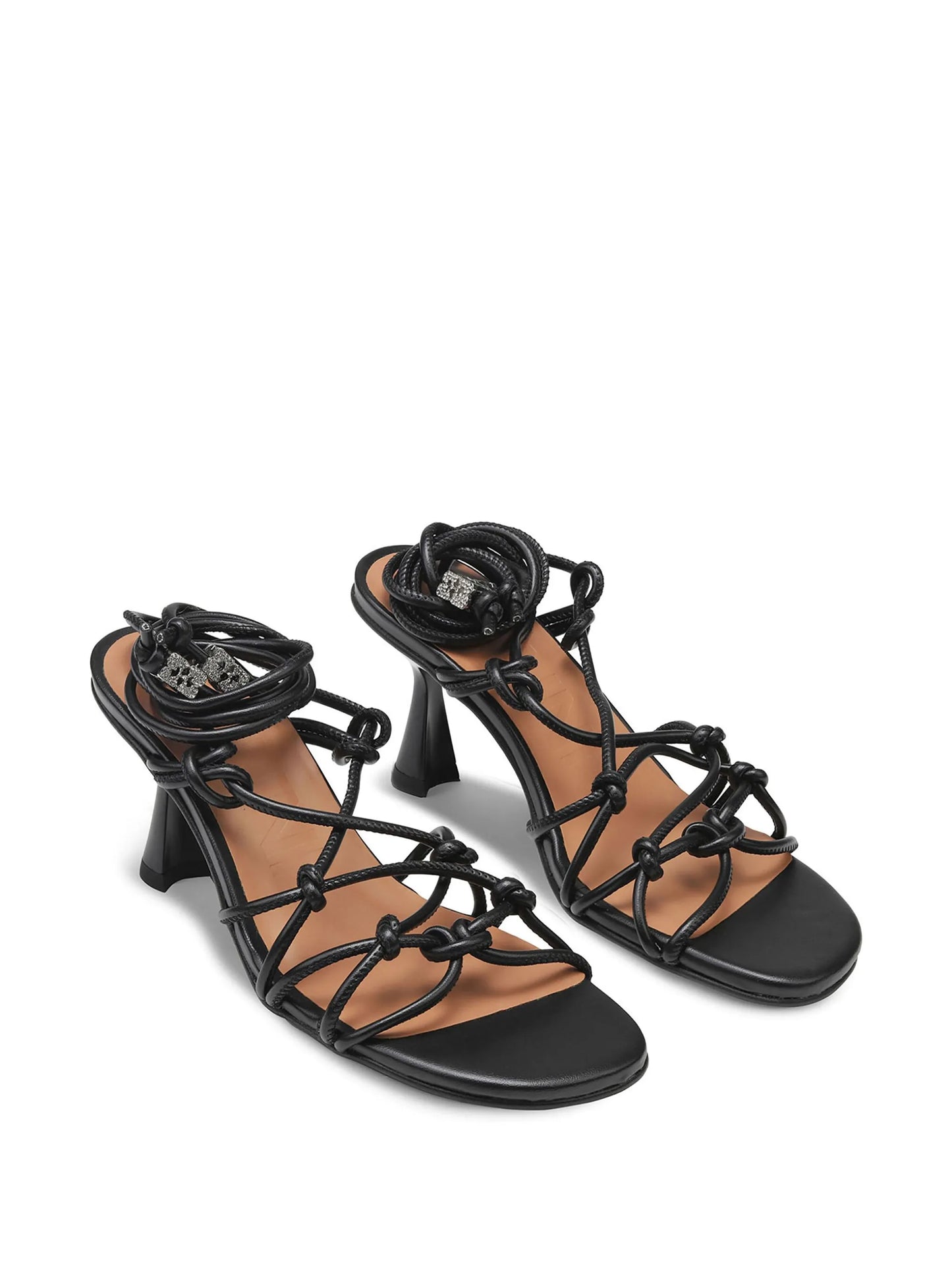 Knots leather sandals