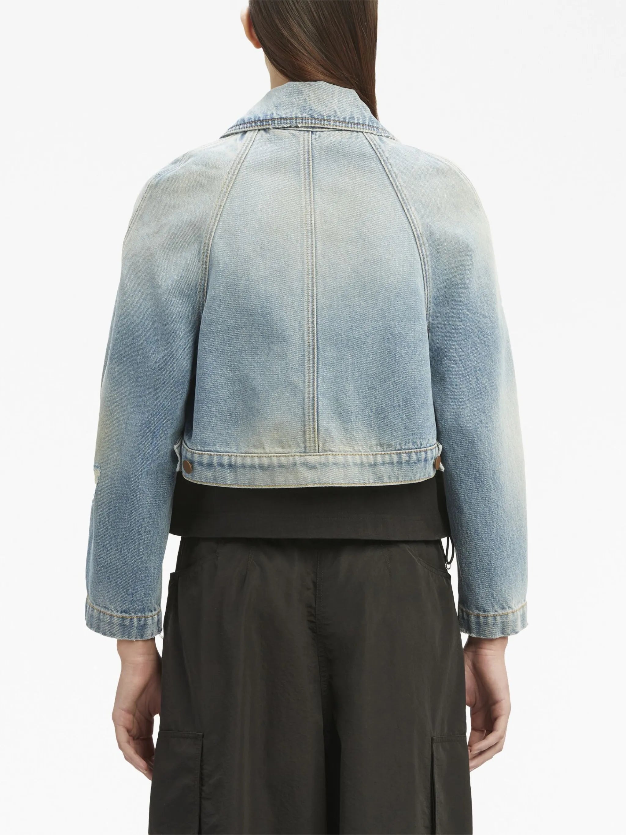 Paris cropped denim jacket
