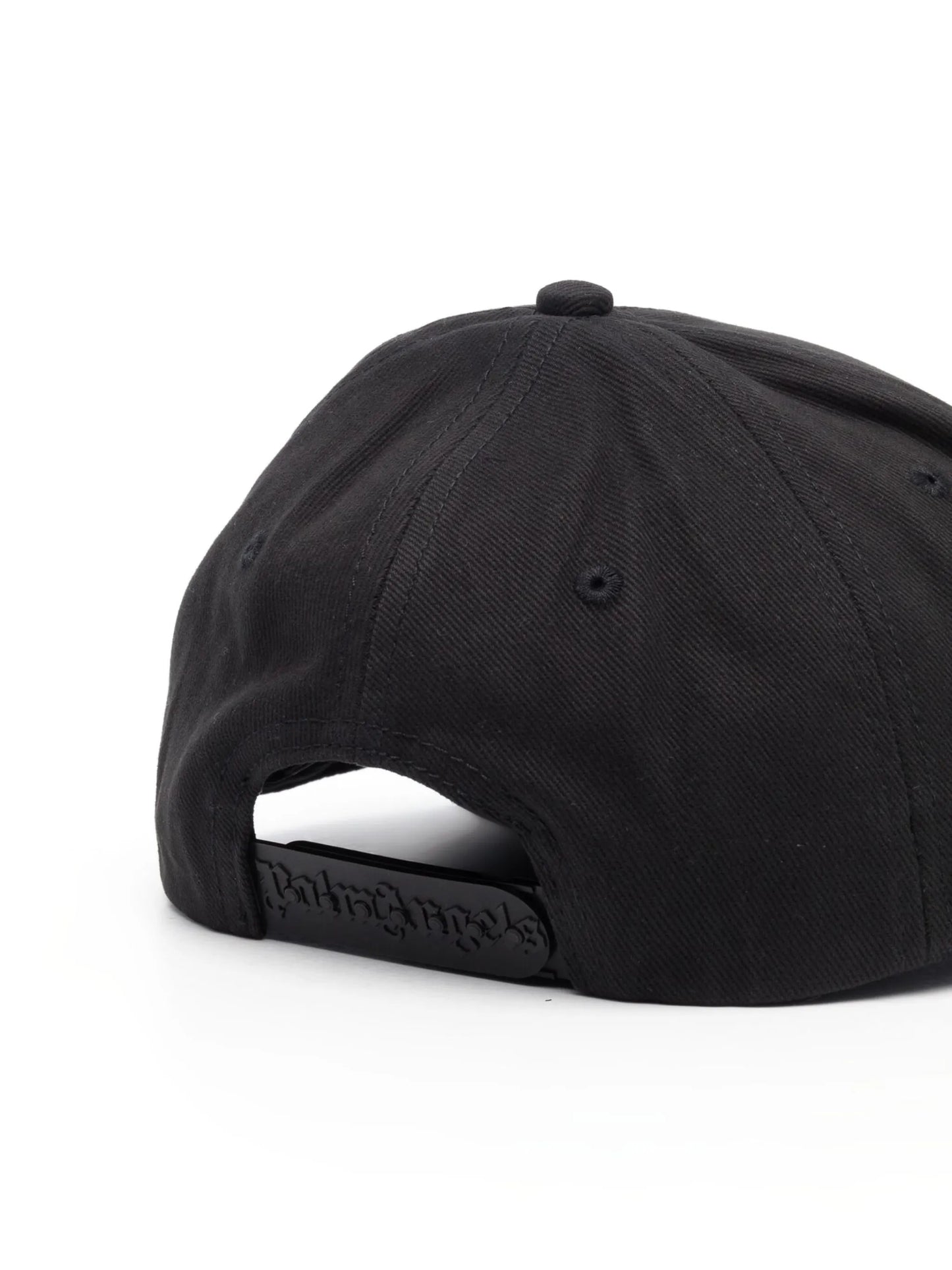 Sketchy logo-print baseball cap