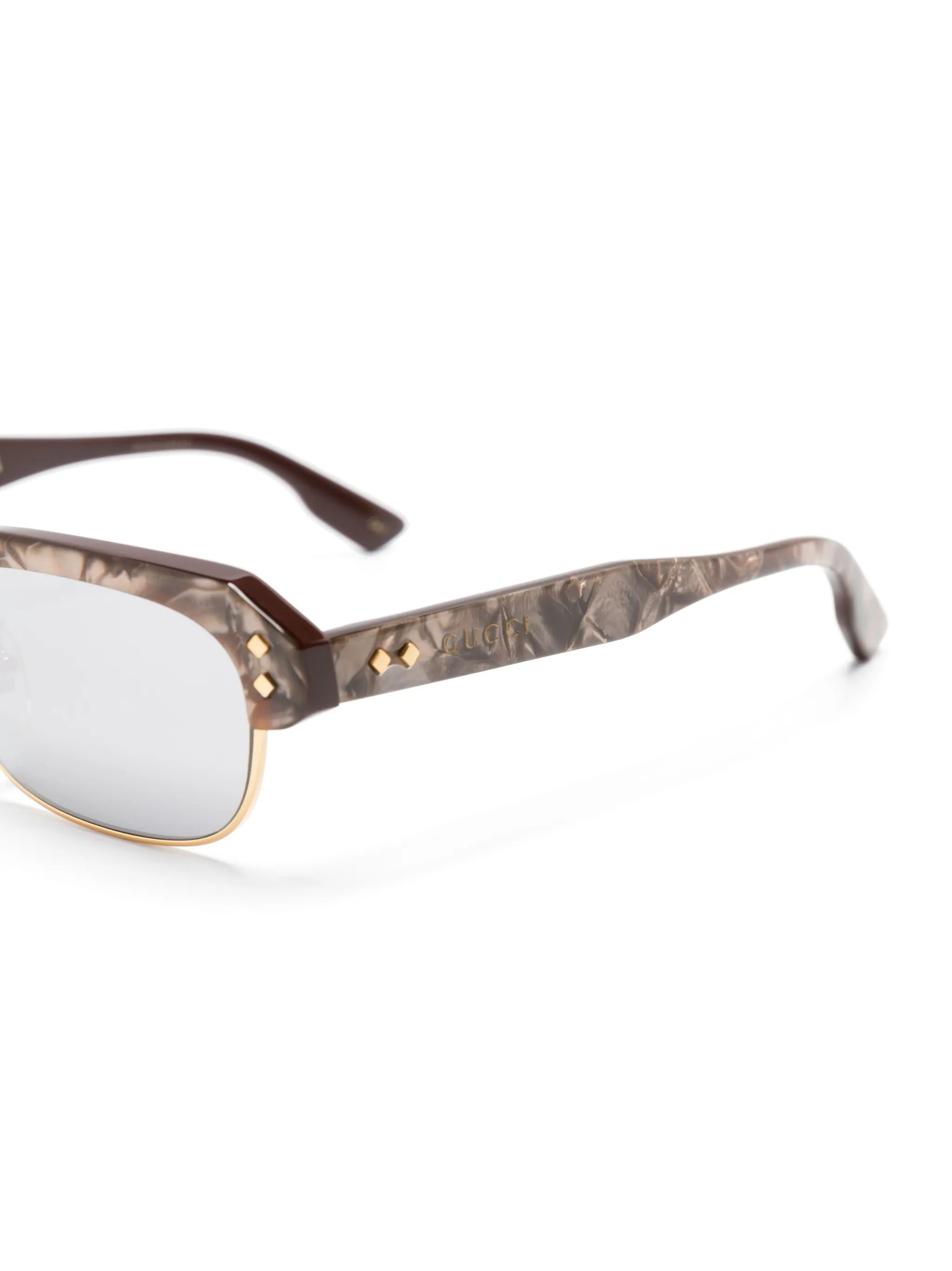 logo-embossed sunglasses