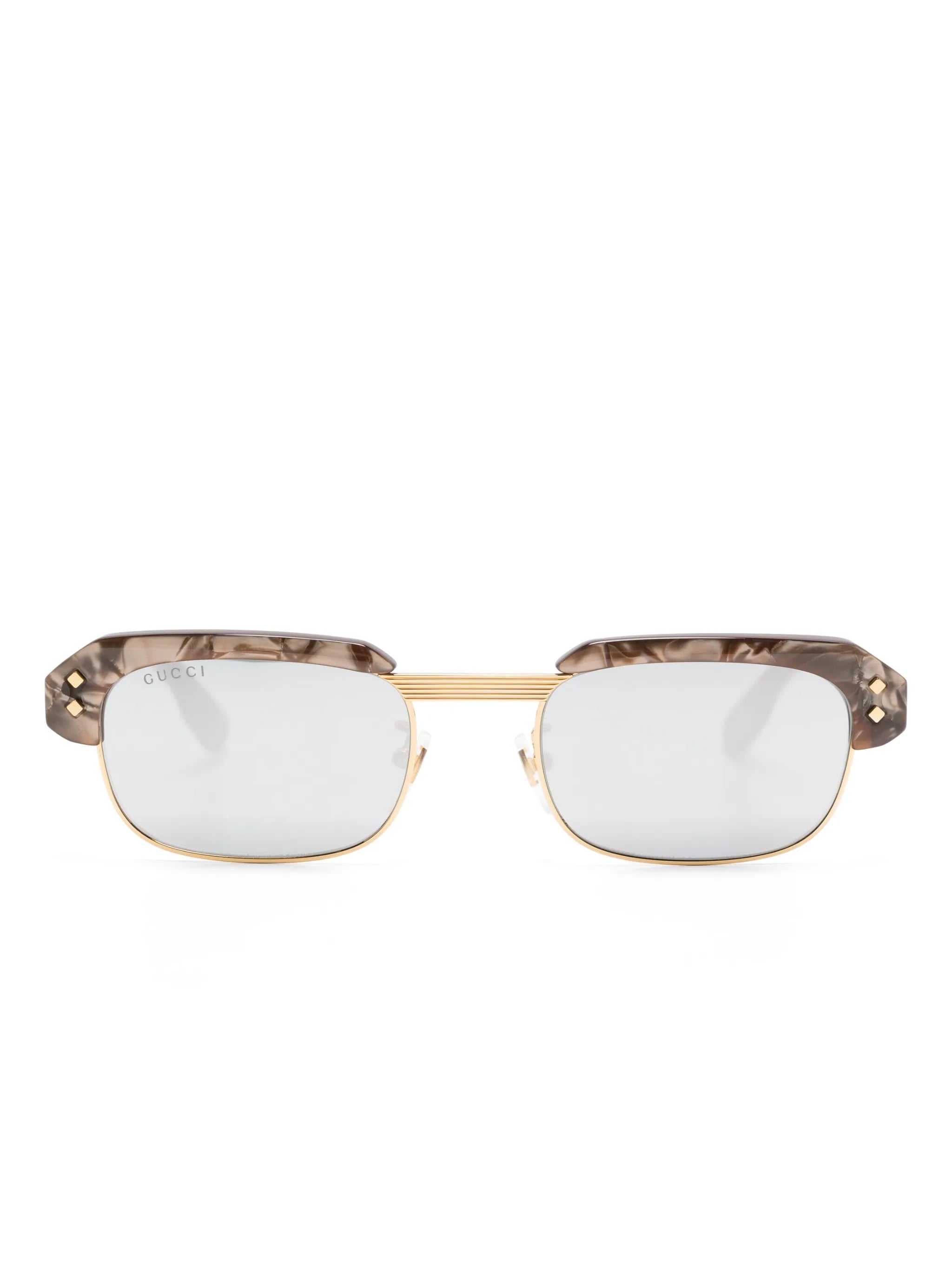 logo-embossed sunglasses