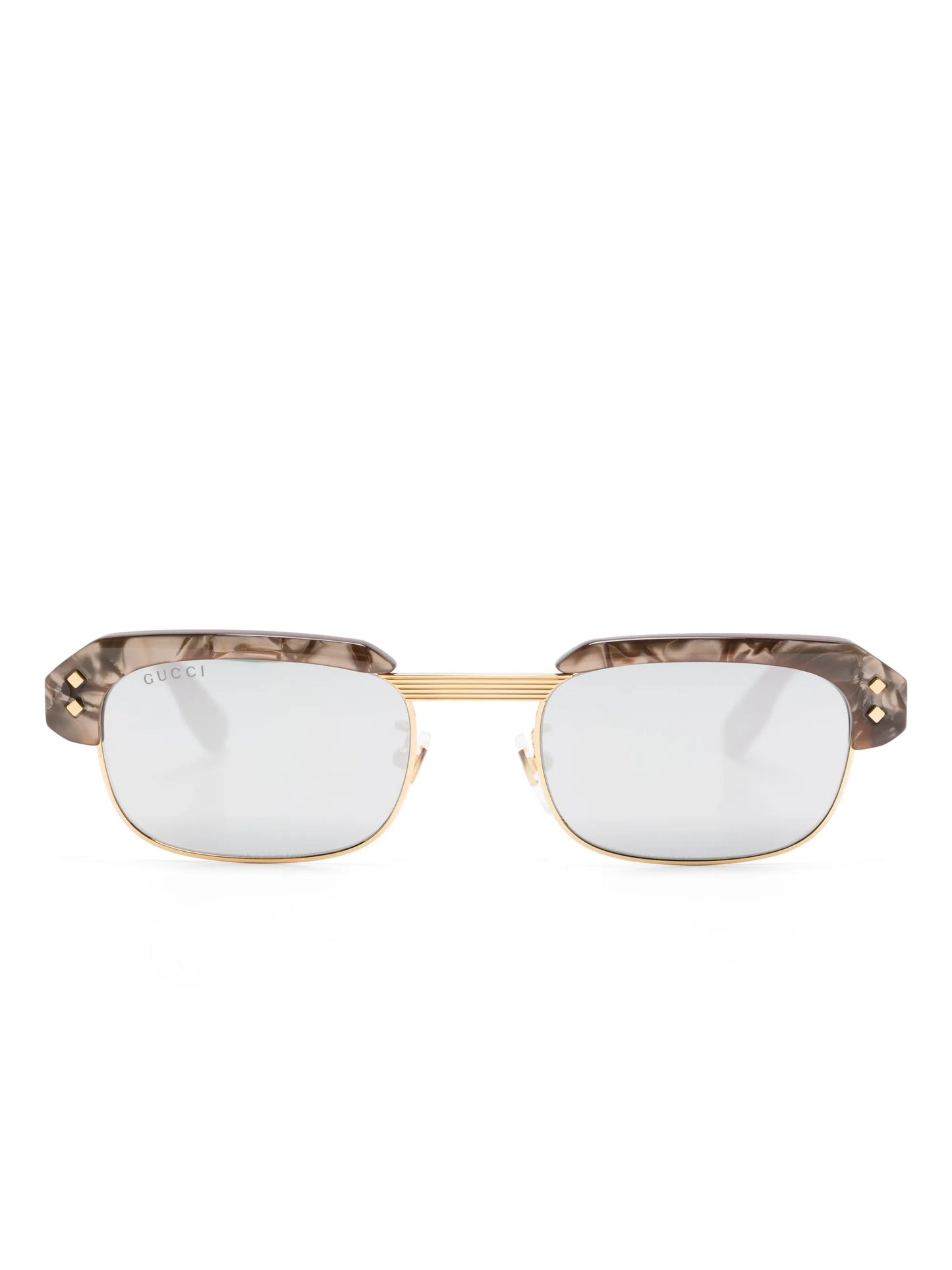 logo-embossed sunglasses