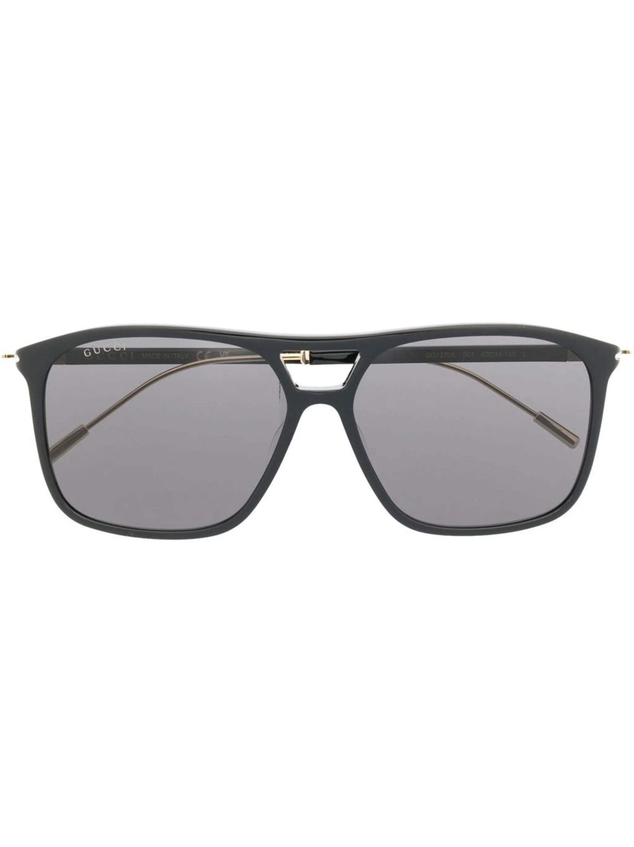 tinted square-frame sunglasses
