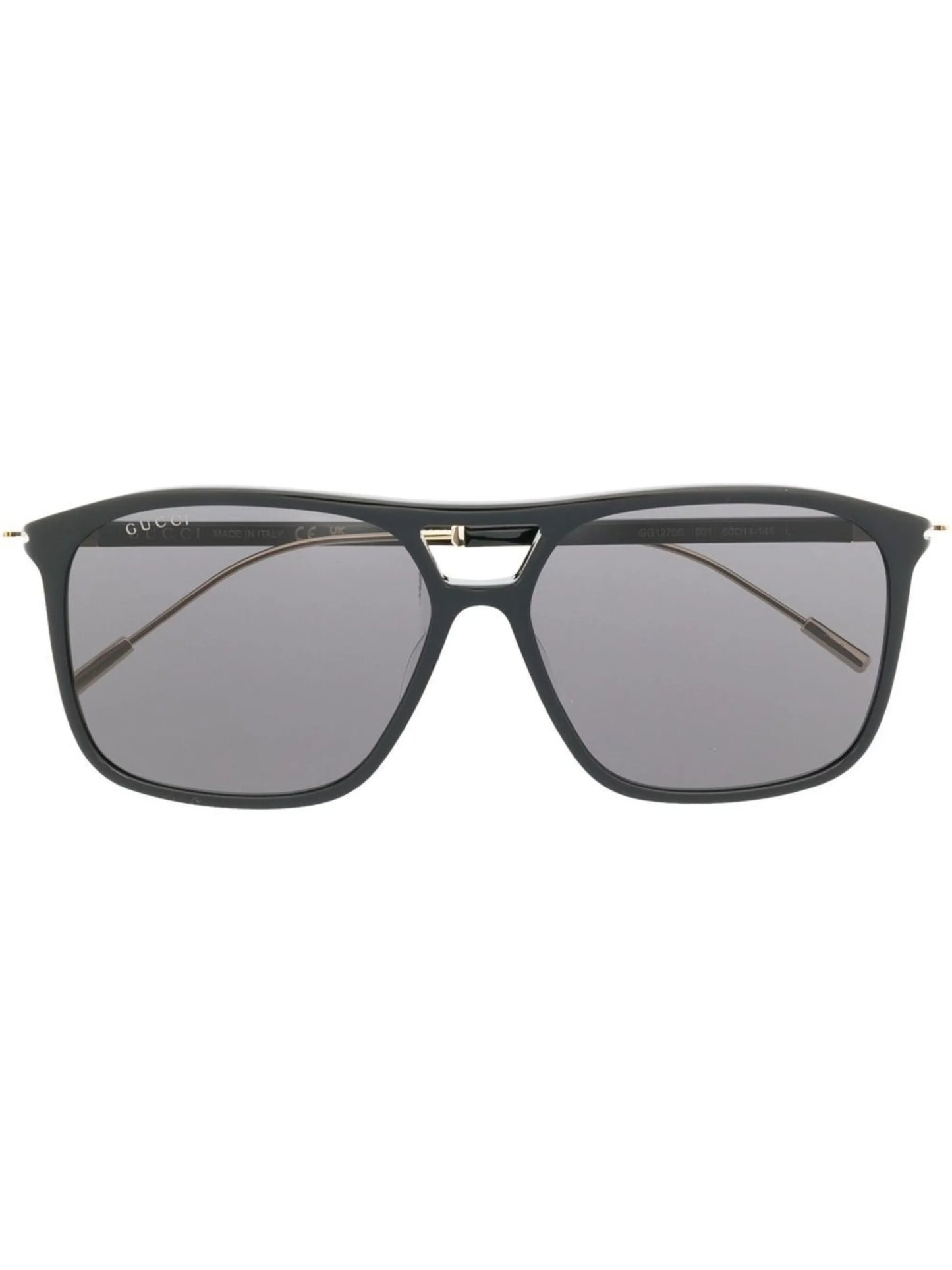 tinted square-frame sunglasses