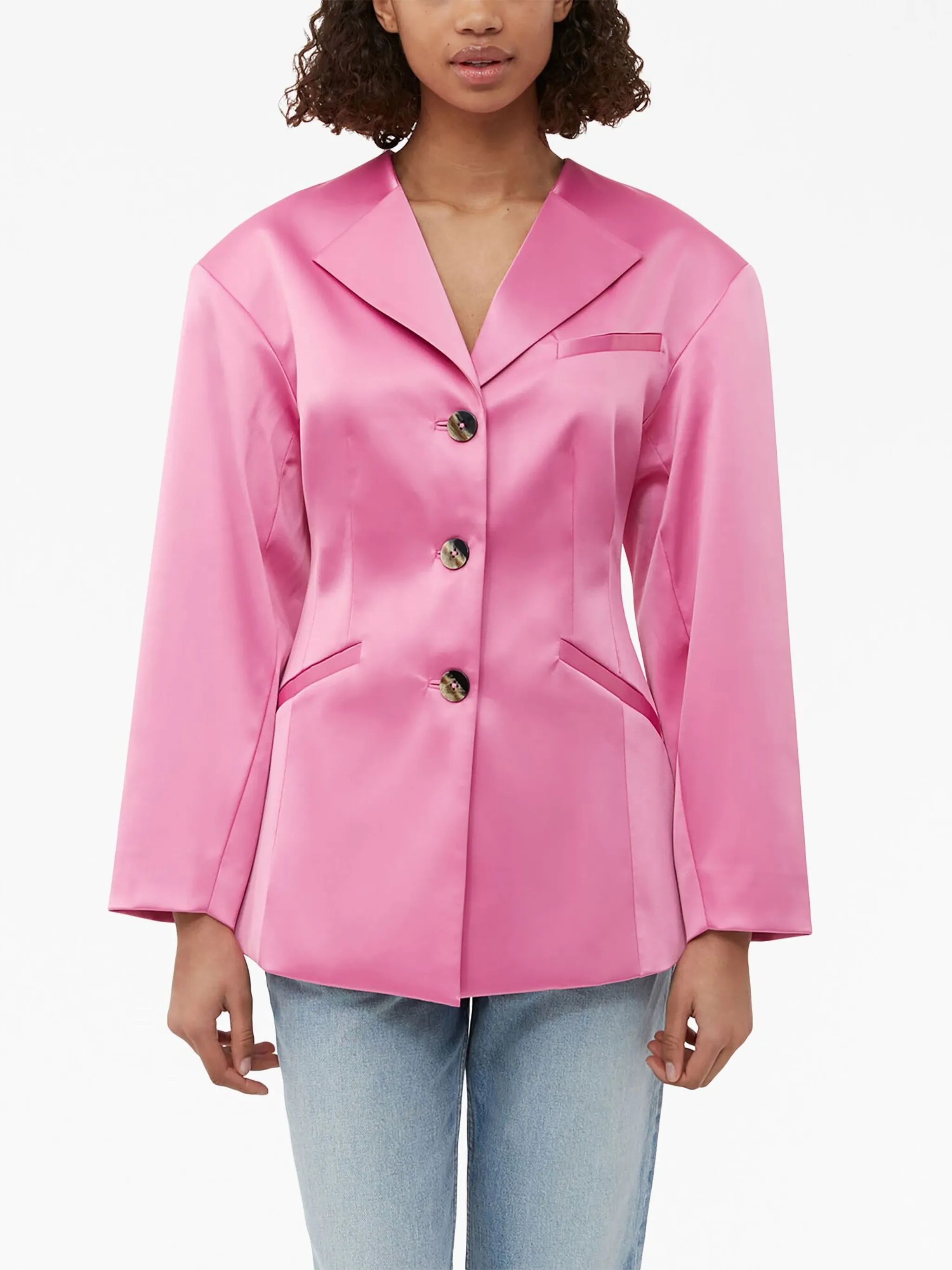 single-breasted blazer