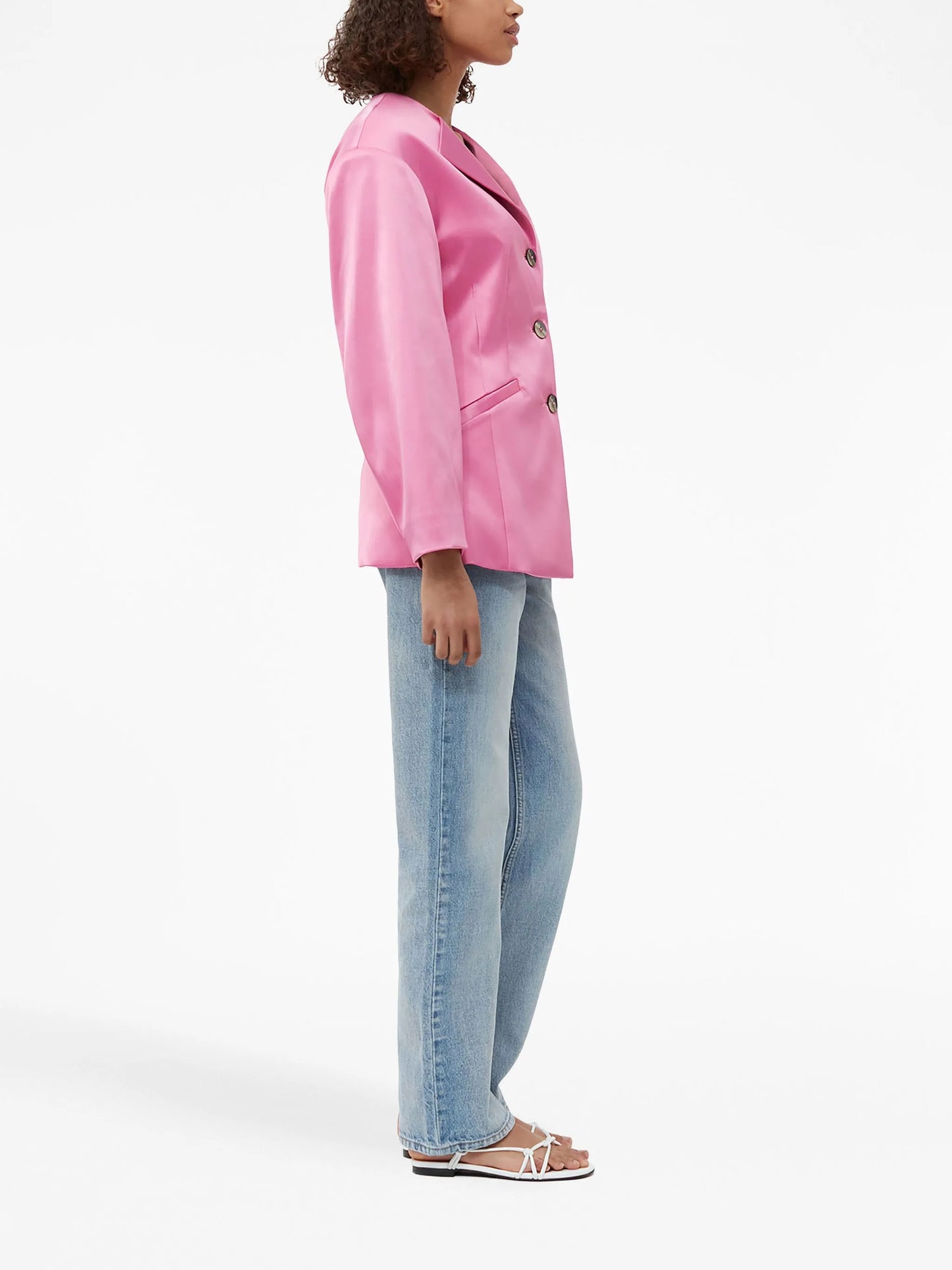 single-breasted blazer