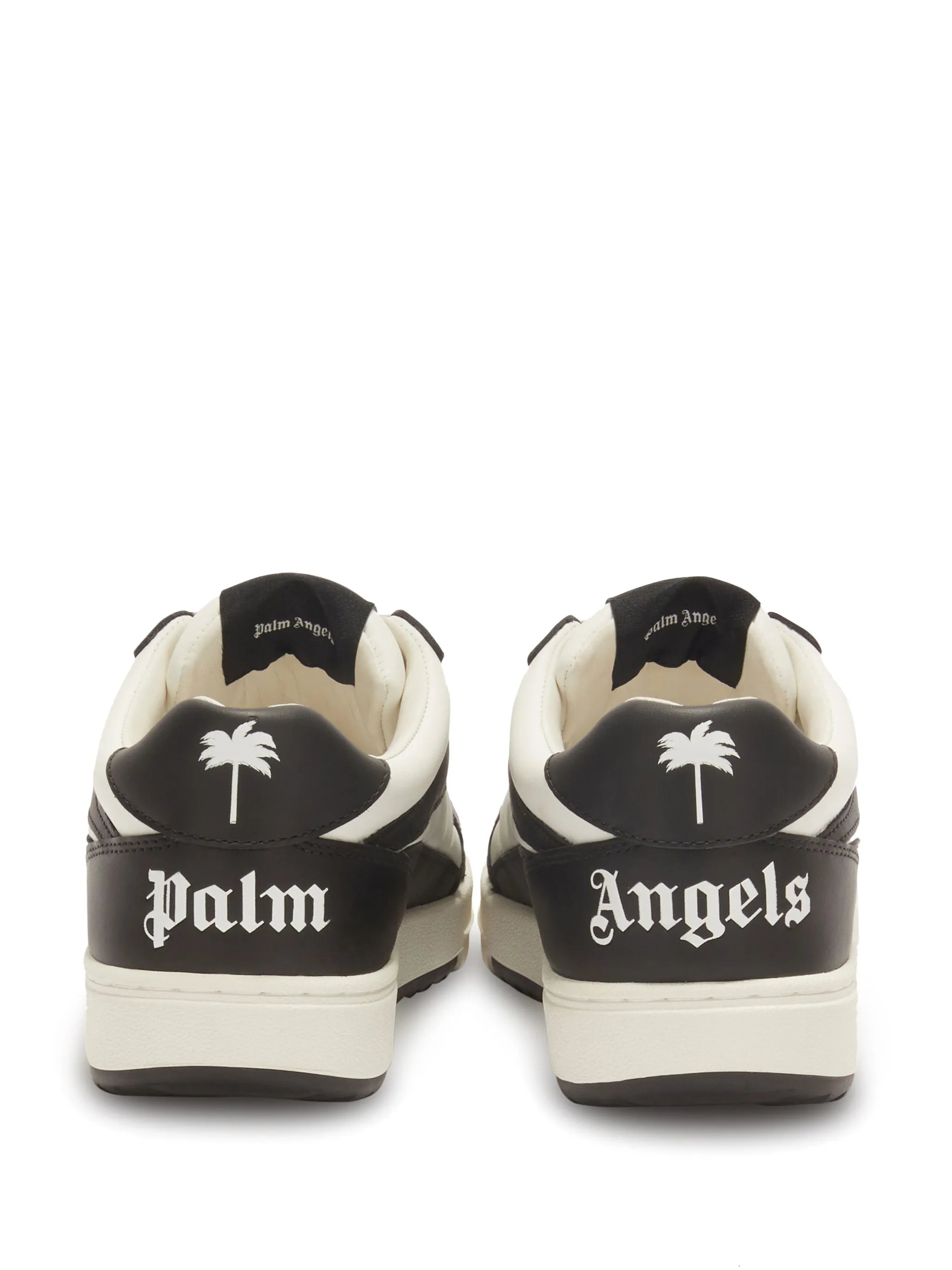University lace-up leather sneakers