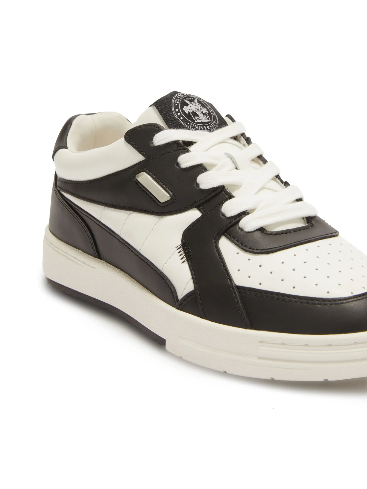 University lace-up leather sneakers