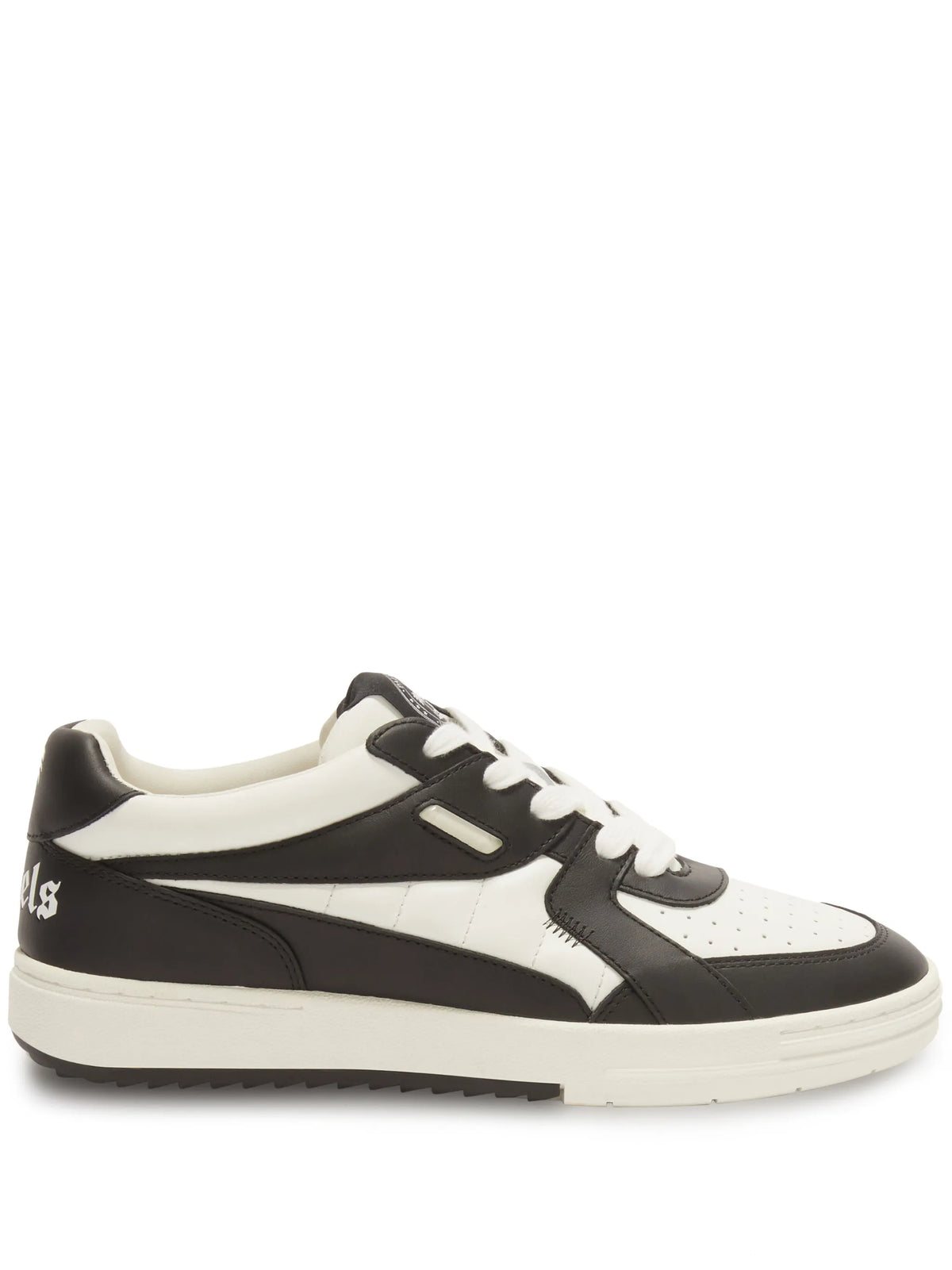 University lace-up leather sneakers